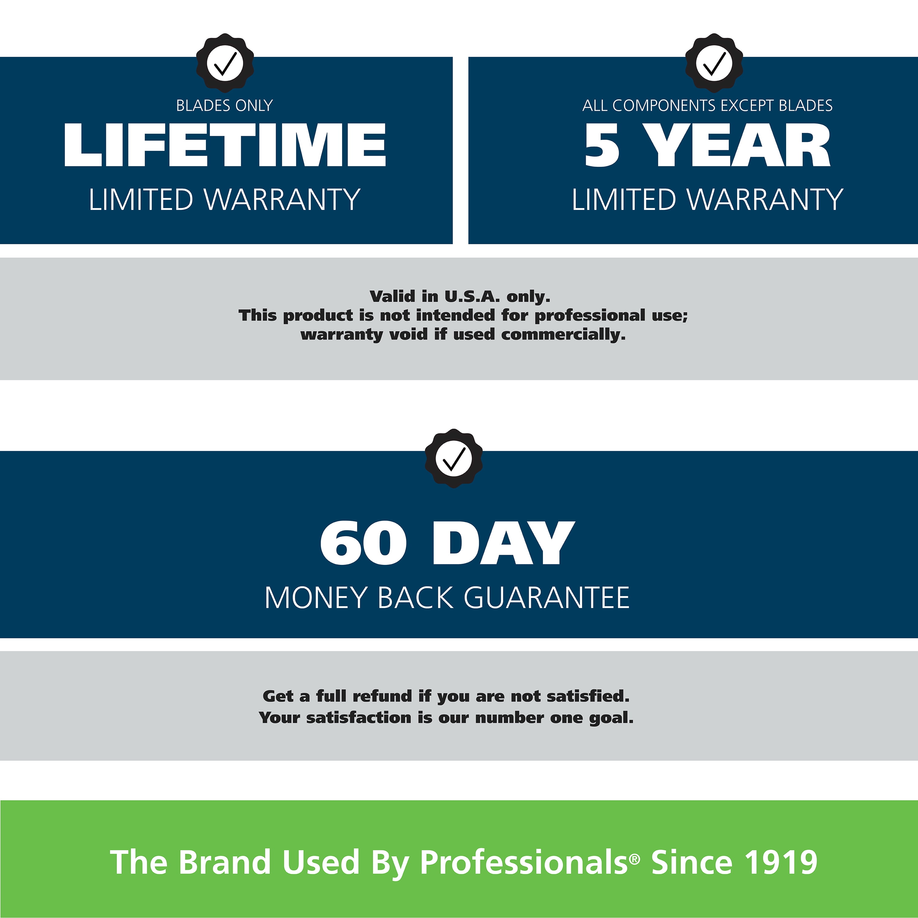 Wahl LifeProof Wet/Dry Rechargeable Lithium Ion Trimmer for Men, Black/Yellow, 9899 - Image 9