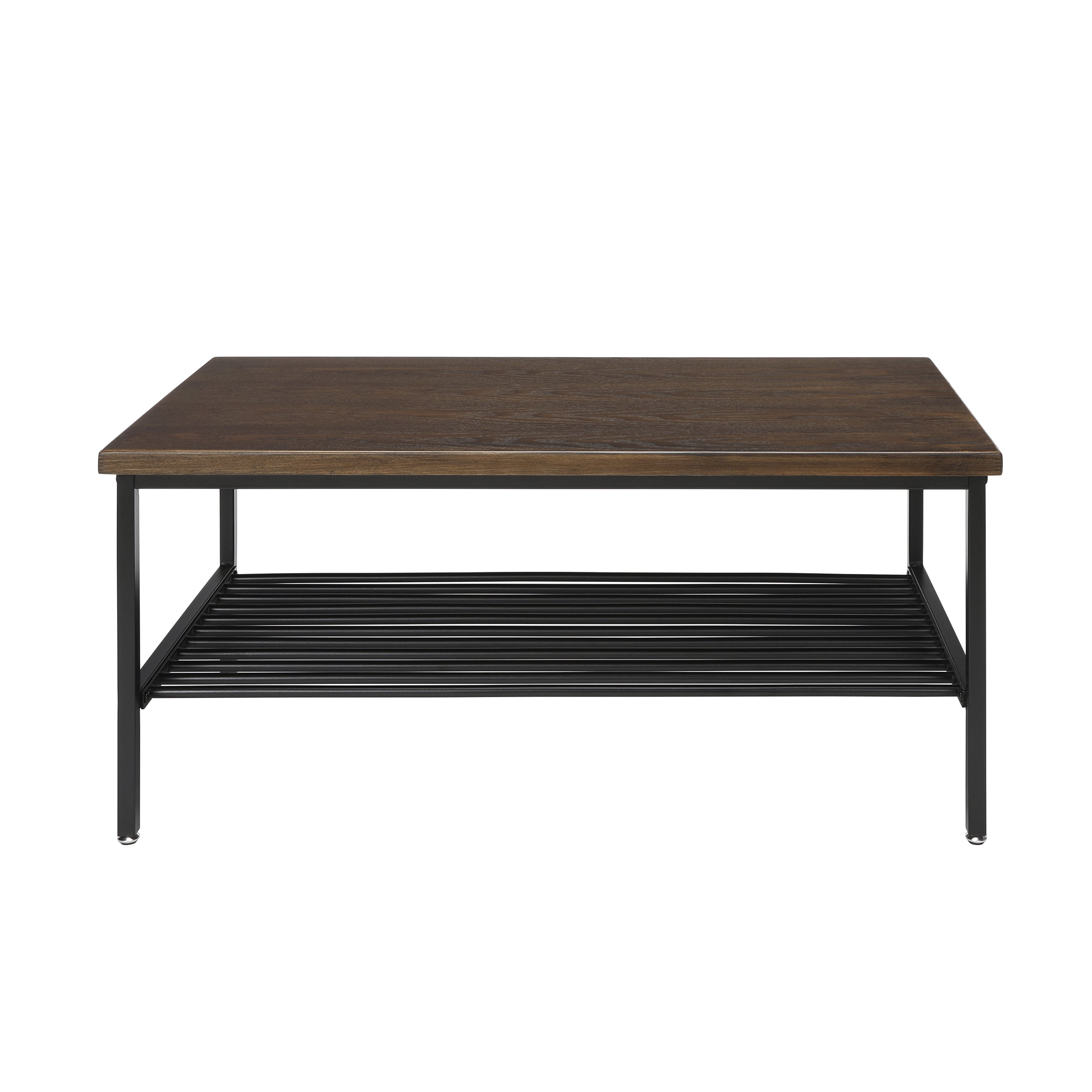 The OFM 161 Collection Industrial Modern Wood Top/Metal Frame Coffee Table with Metal Shelf blends easily in living rooms, recreational spaces, lobbies, and reception areas and provides the... - Image 13