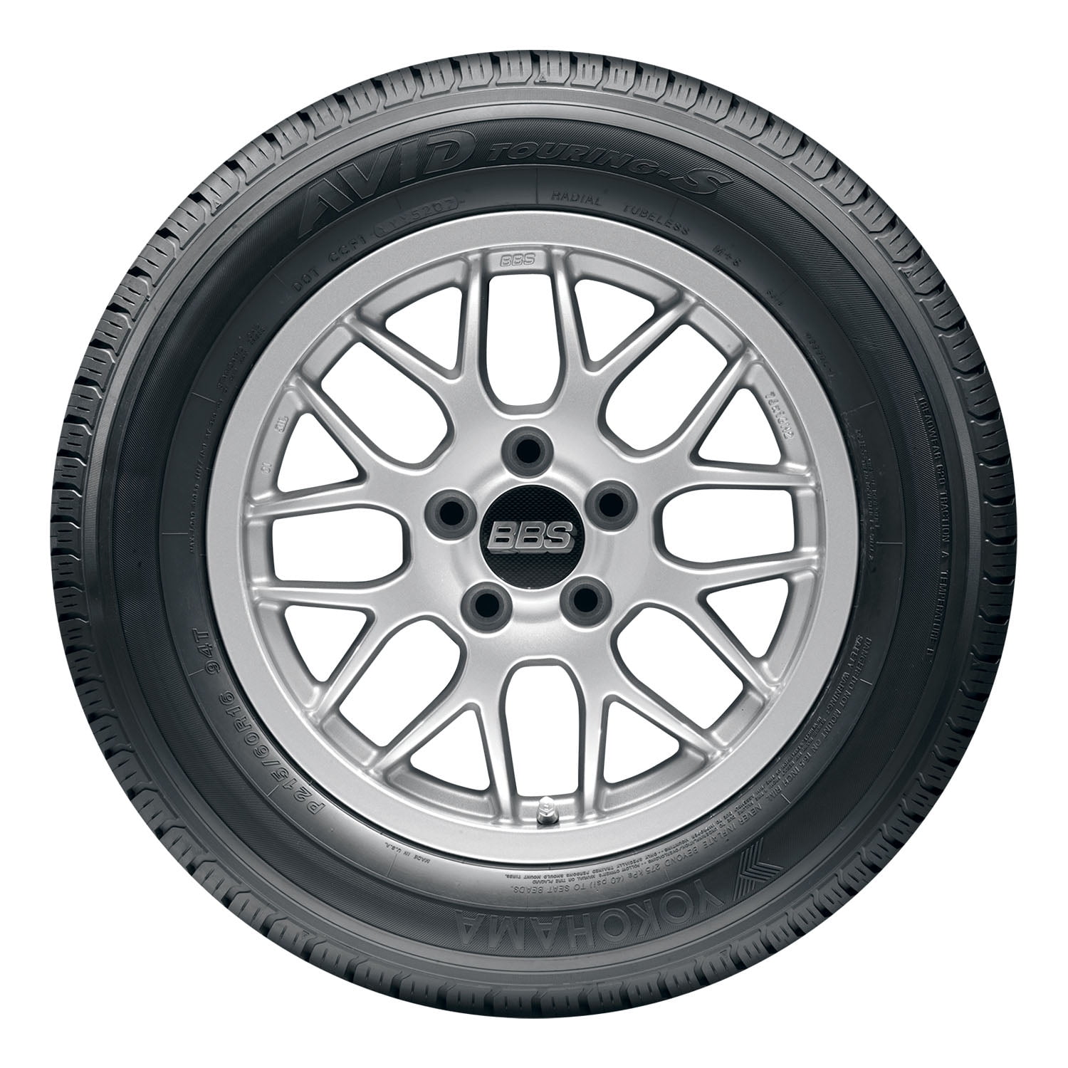 Yokohama Avid Touring-S All Season 215/65R16 98T Passenger Tire - Image 6