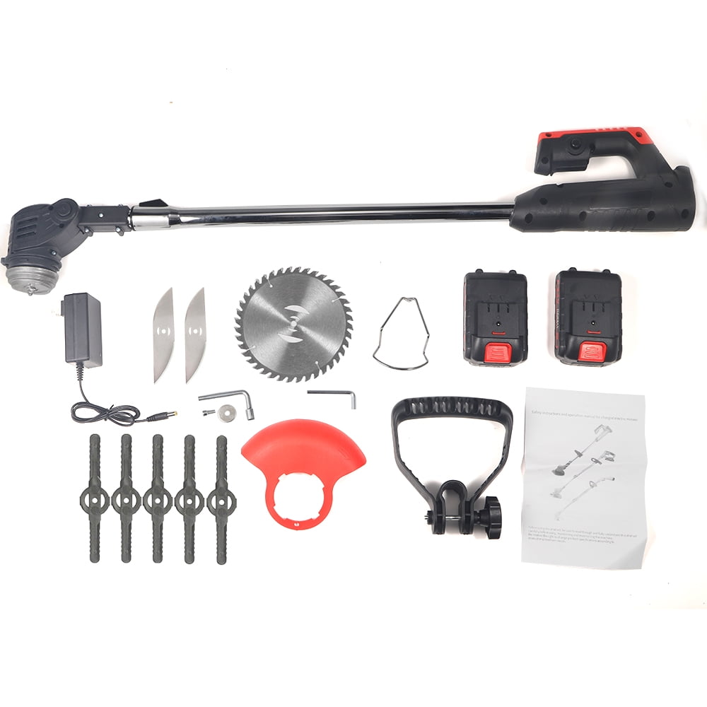 Paddsun Electric Weed Eater Lawn Edger Cordless Grass String Trimmer Cutter 24V &Battery - Image 7