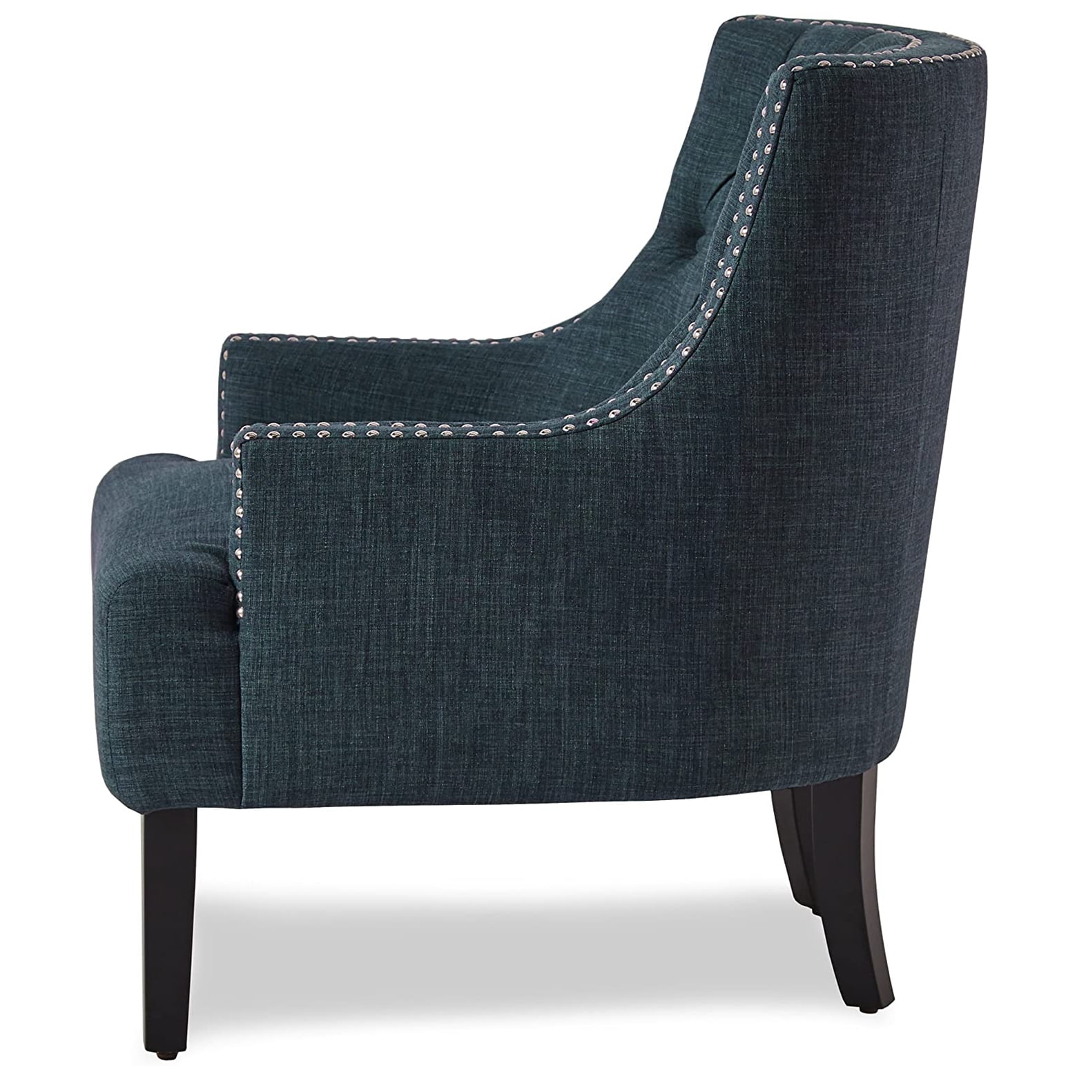 Lexicon Charisma Upholstered Accent Chair in Indigo - Image 5
