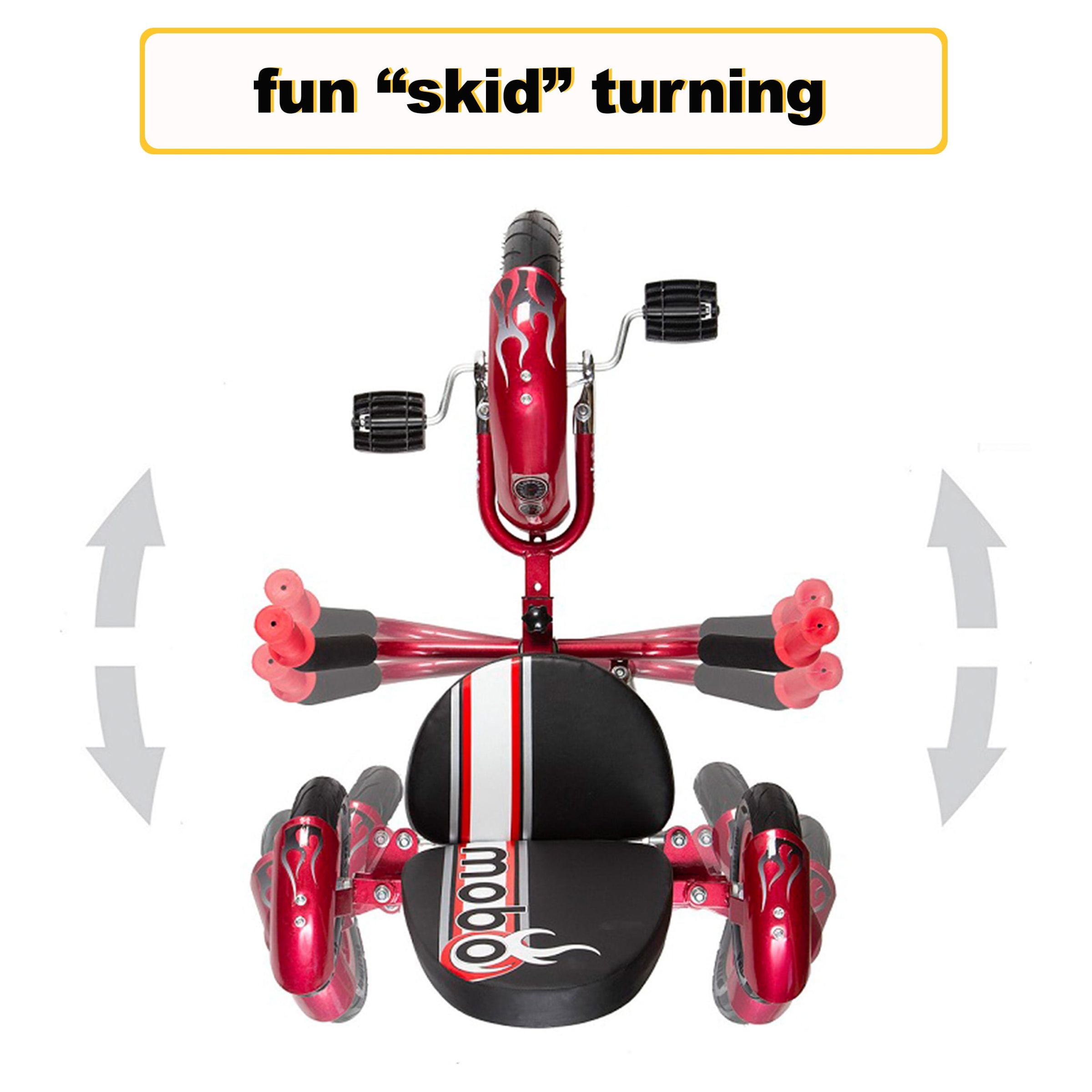 Mobo Mity Sport Tricycle, Toddler Big Wheel Ride On Trike, 3-5 Years Old, Red - Image 11