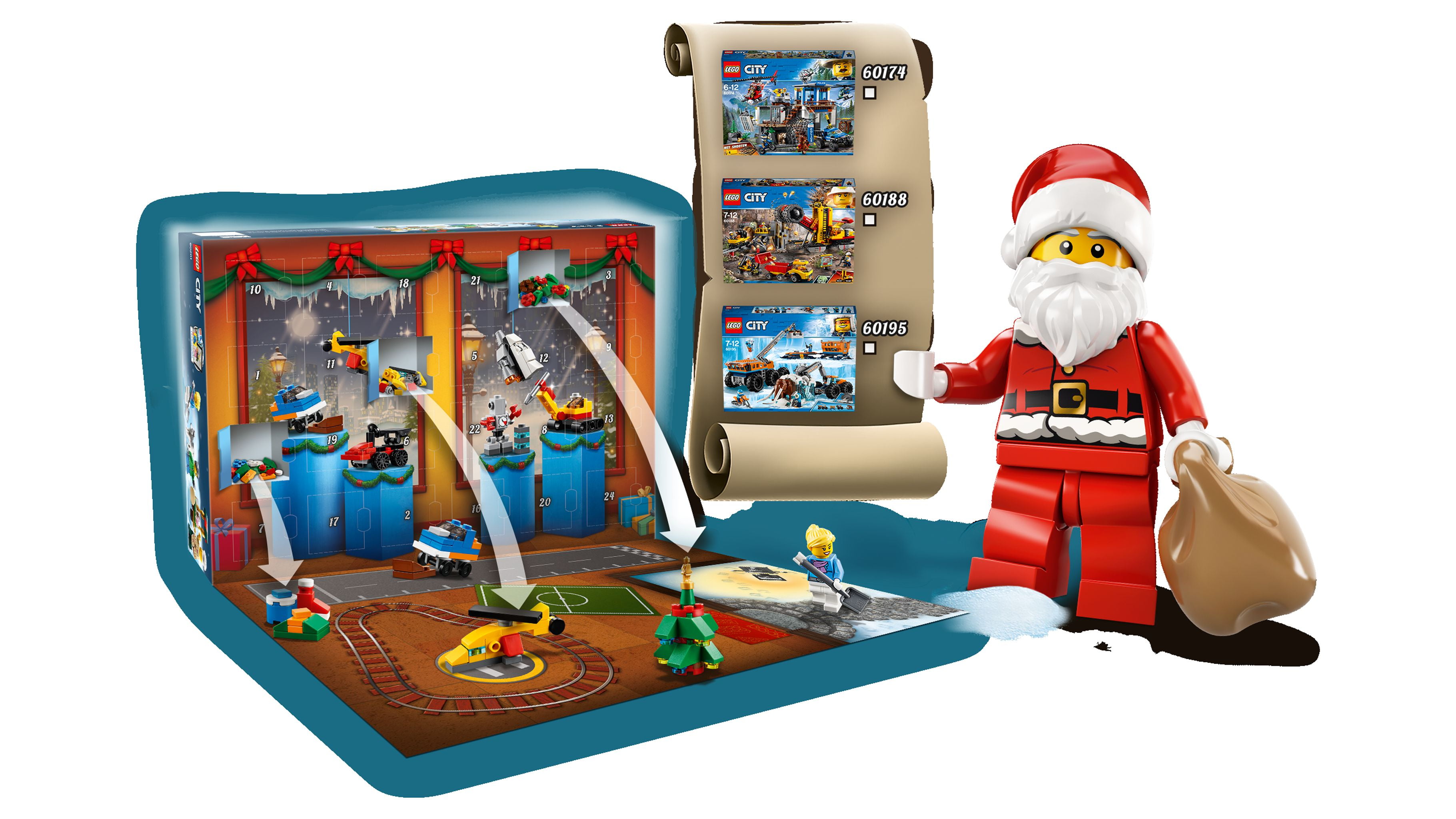 LEGO City Town LEGO® City Advent Calendar 60201 - Image 3