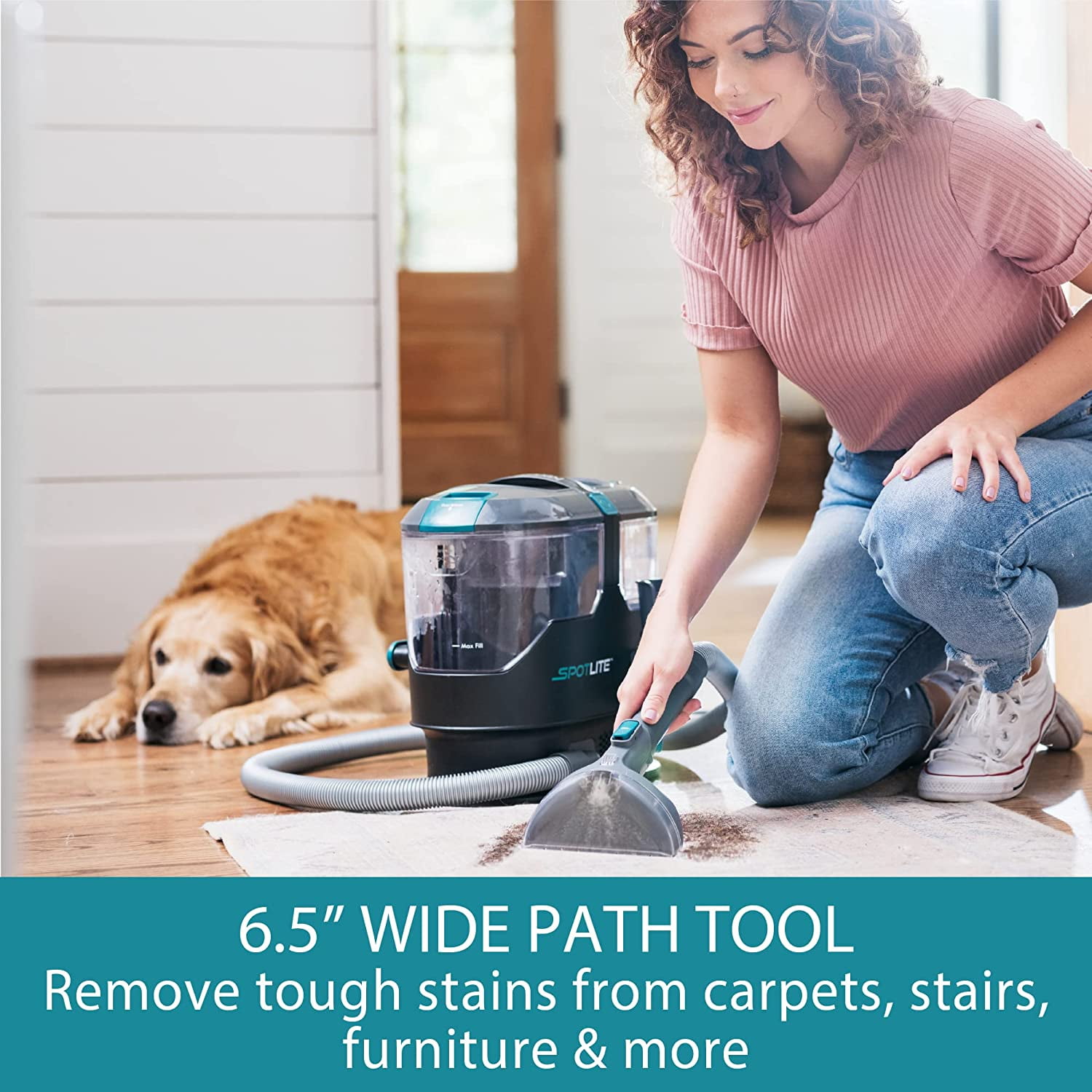 Kenmore Portable Carpet Spot Cleaner & Pet Stain Vacuum, KW2001 - Image 4