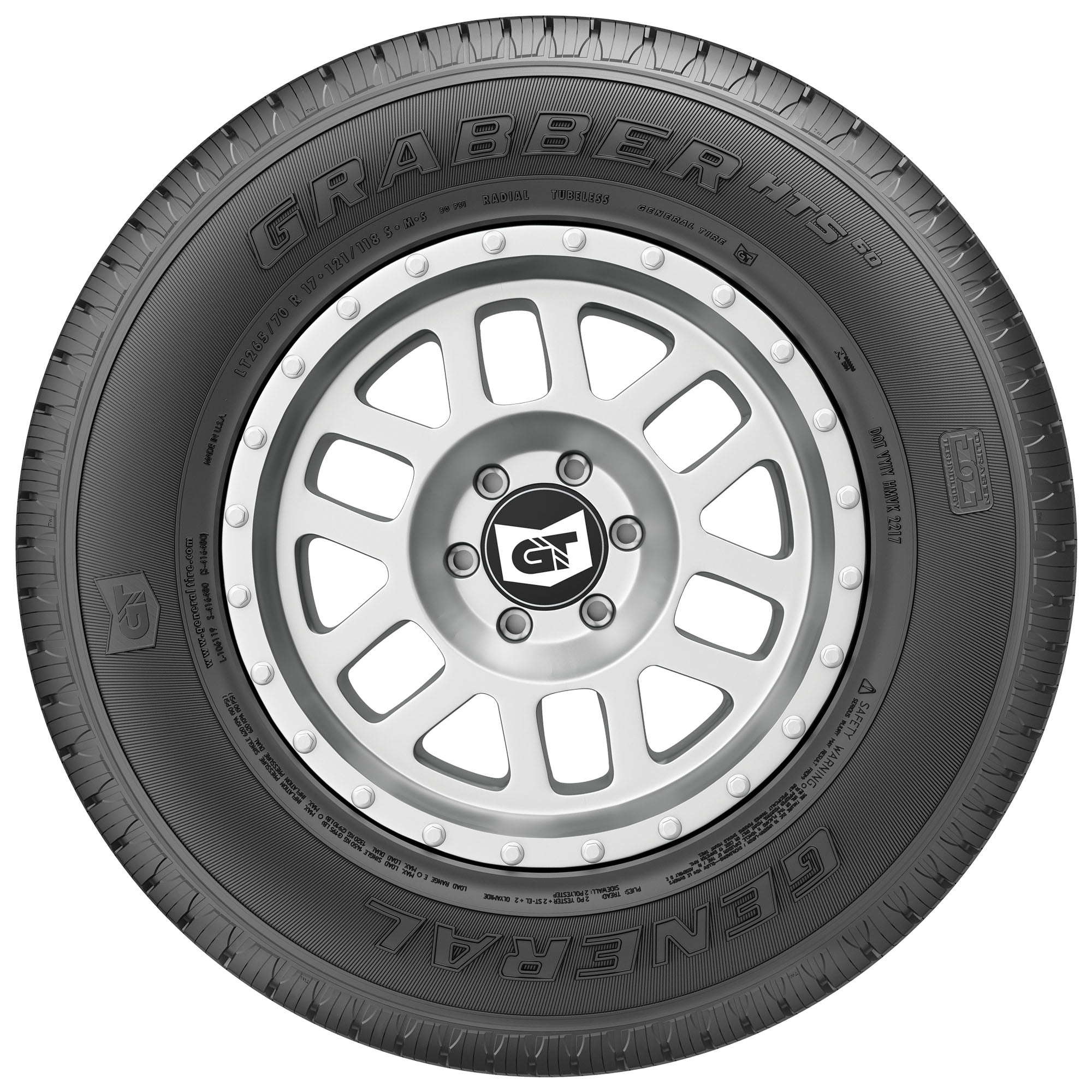 General Grabber HTS60 All Season 275/65R18 116T Light Truck Tire - Image 7