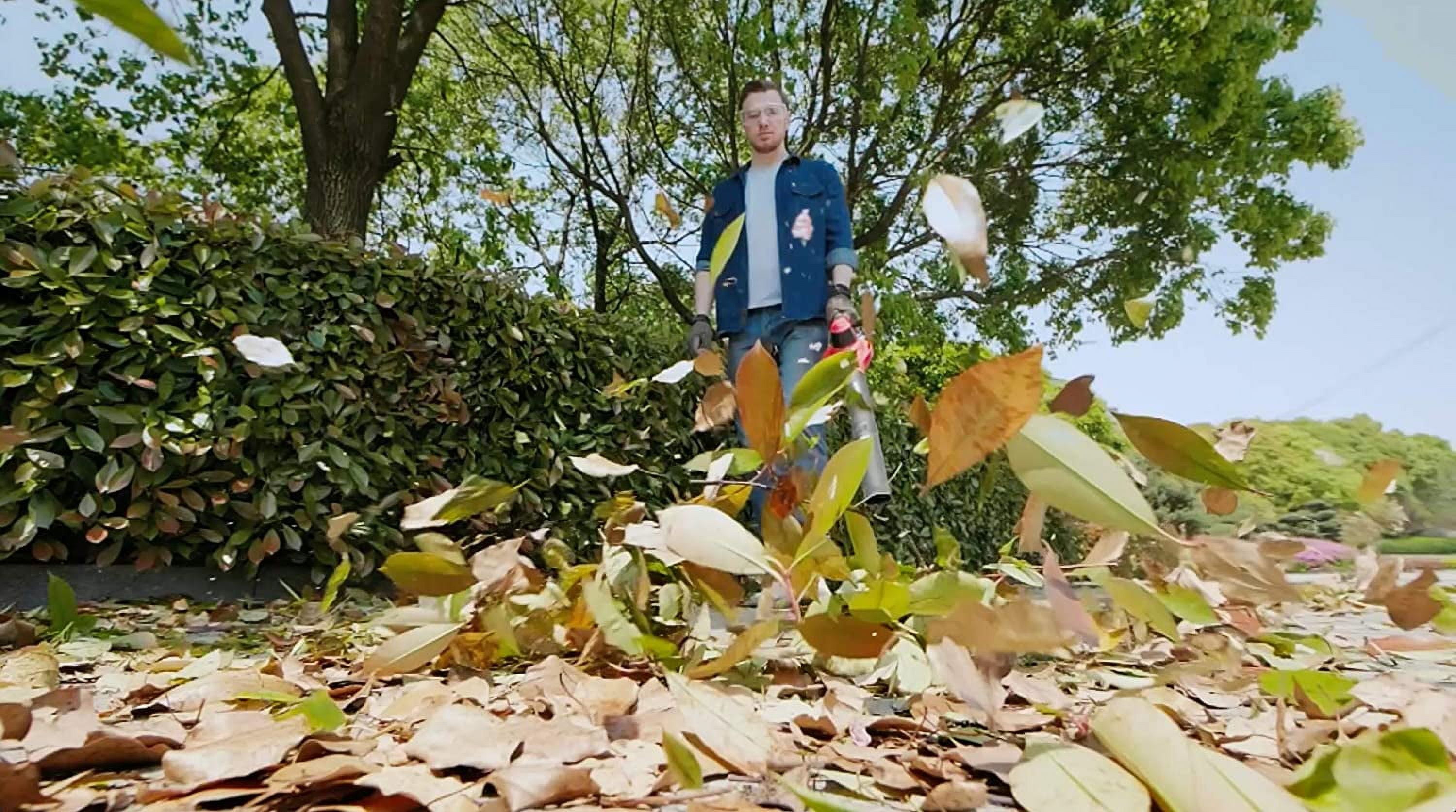 PowerSmart PS76101A-2B 20V Lithium-Ion Cordless Blower, Two 1.5 Ah Batteries and Charger Included - Image 5