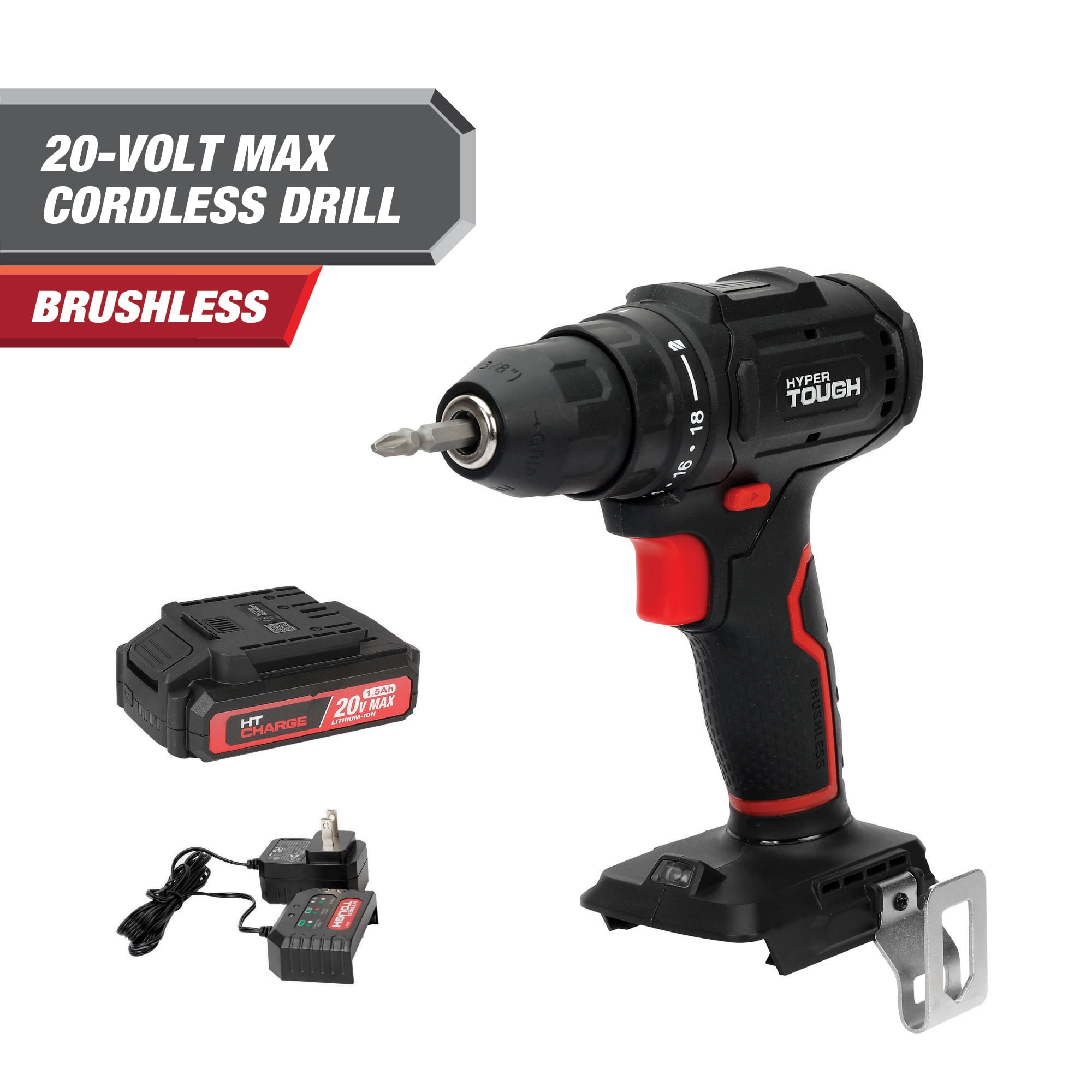 HT 20V Drill Driver & HT 20V Impact Wrench 350ft/lbs - Image 2