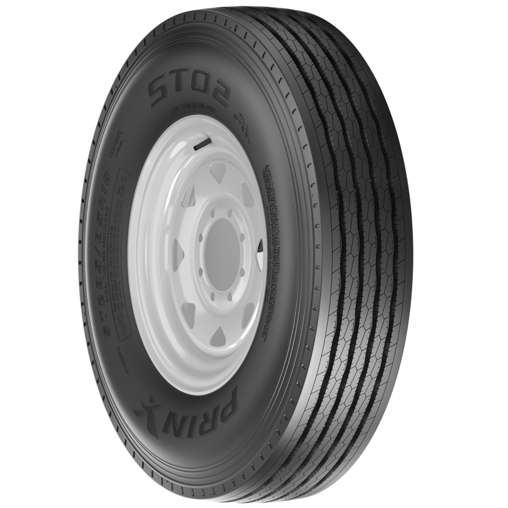 Prinx ST02 ST235/85R16 132/127L G Trailer Tire - Image 6