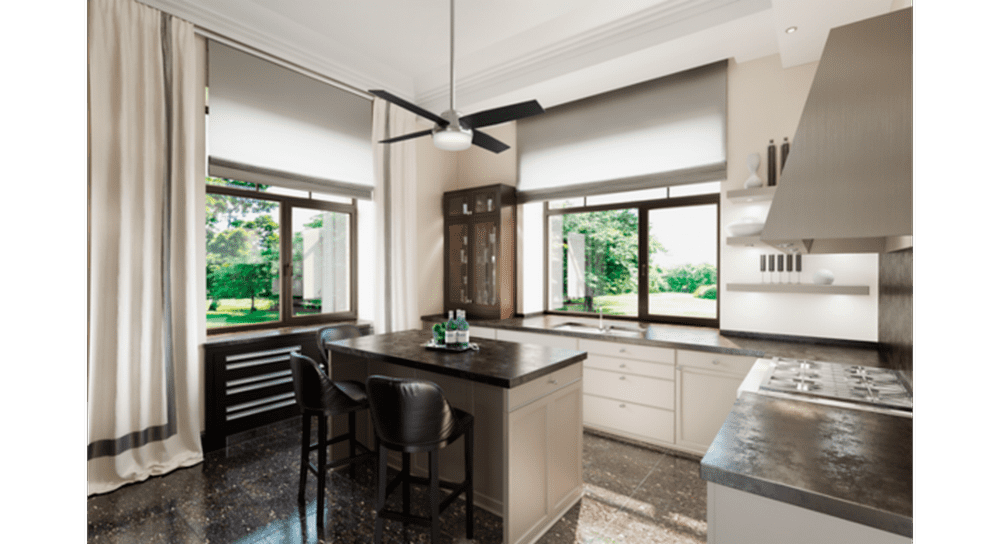 Hunter Fan Company 50284 Dempsey Indoor LED Ceiling Fan w/ Remote, Grey Oak - Image 3