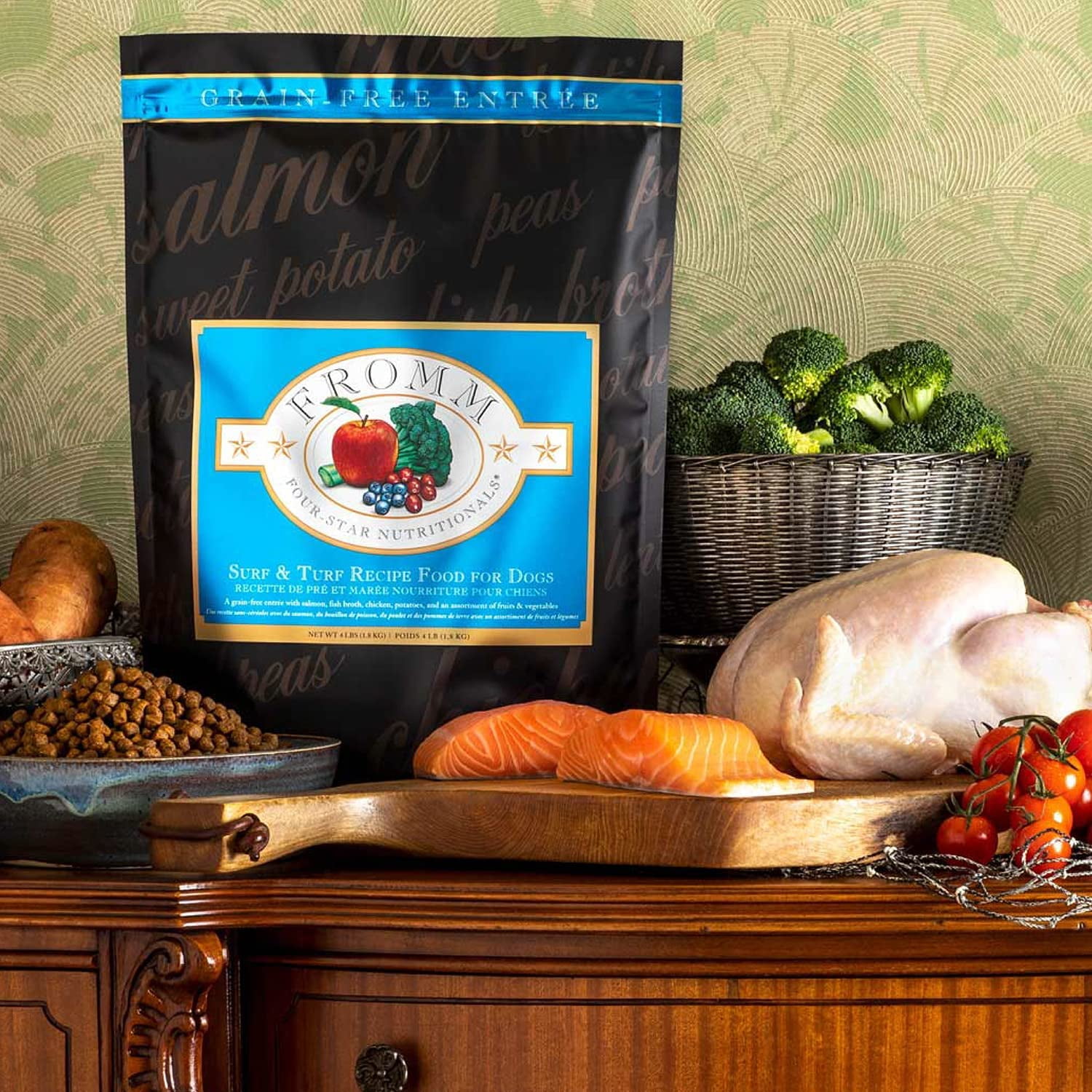 Fromm Four Star Nutritionals Grain-Free Surf & Turf Dry Dog Food, 26 lb - Image 2