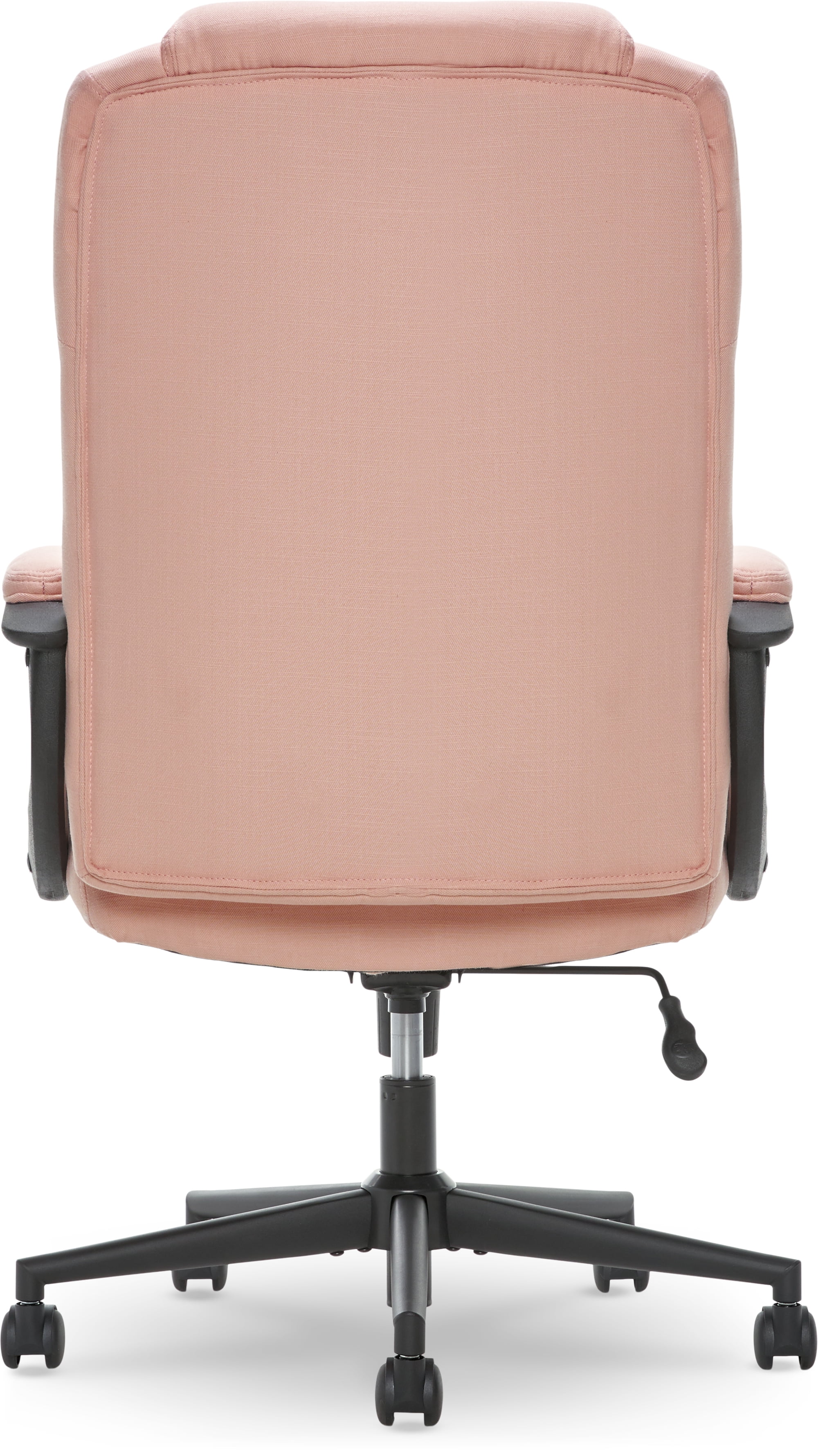 Serta Connor Microfiber High Back Executive Chair with Arms, Pink - Image 3