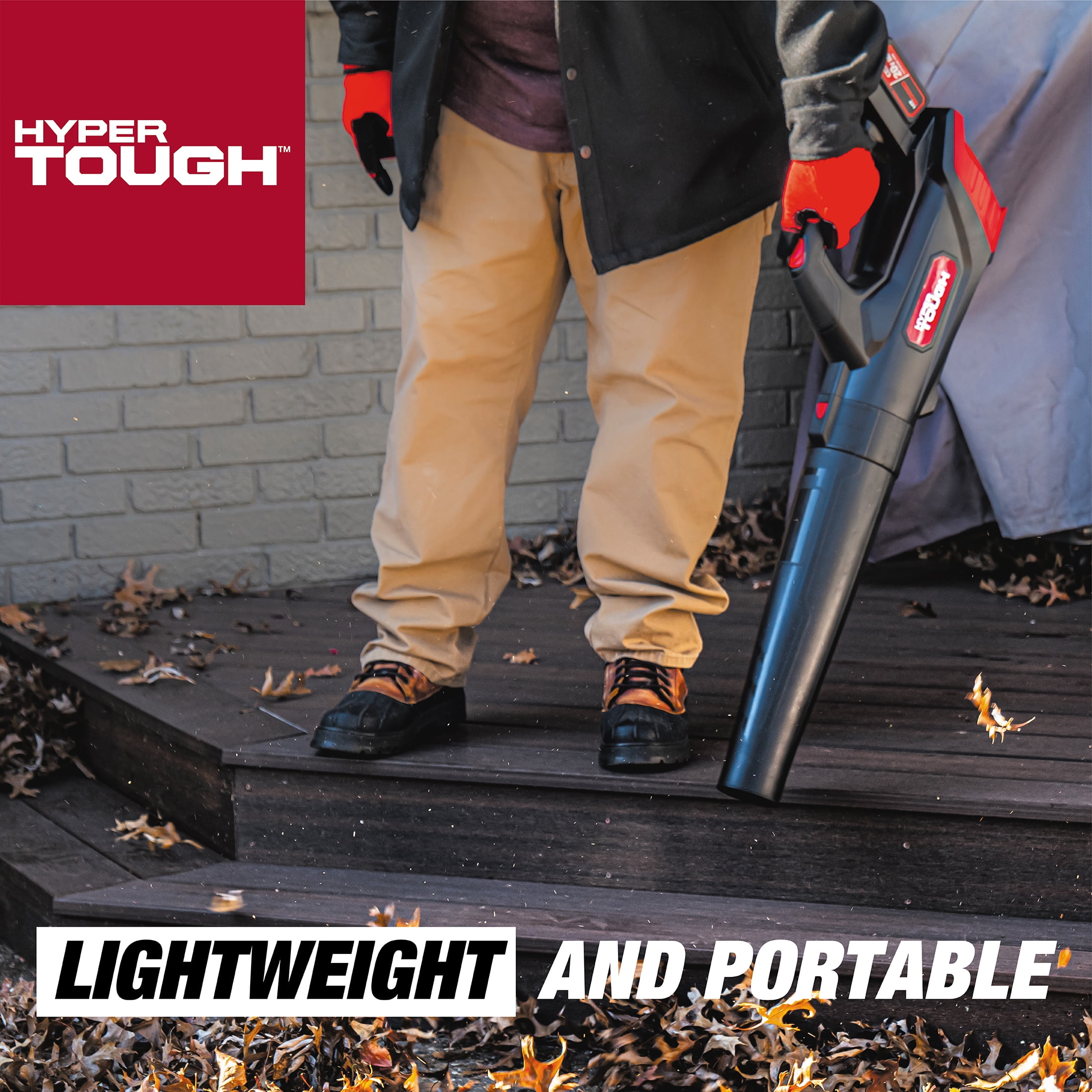 Hyper Tough 20V Max 90 mph 372 Cfm 4.0Ah Battery Powered Cordless Handheld Blower, HT22-401-03-04 - Image 12