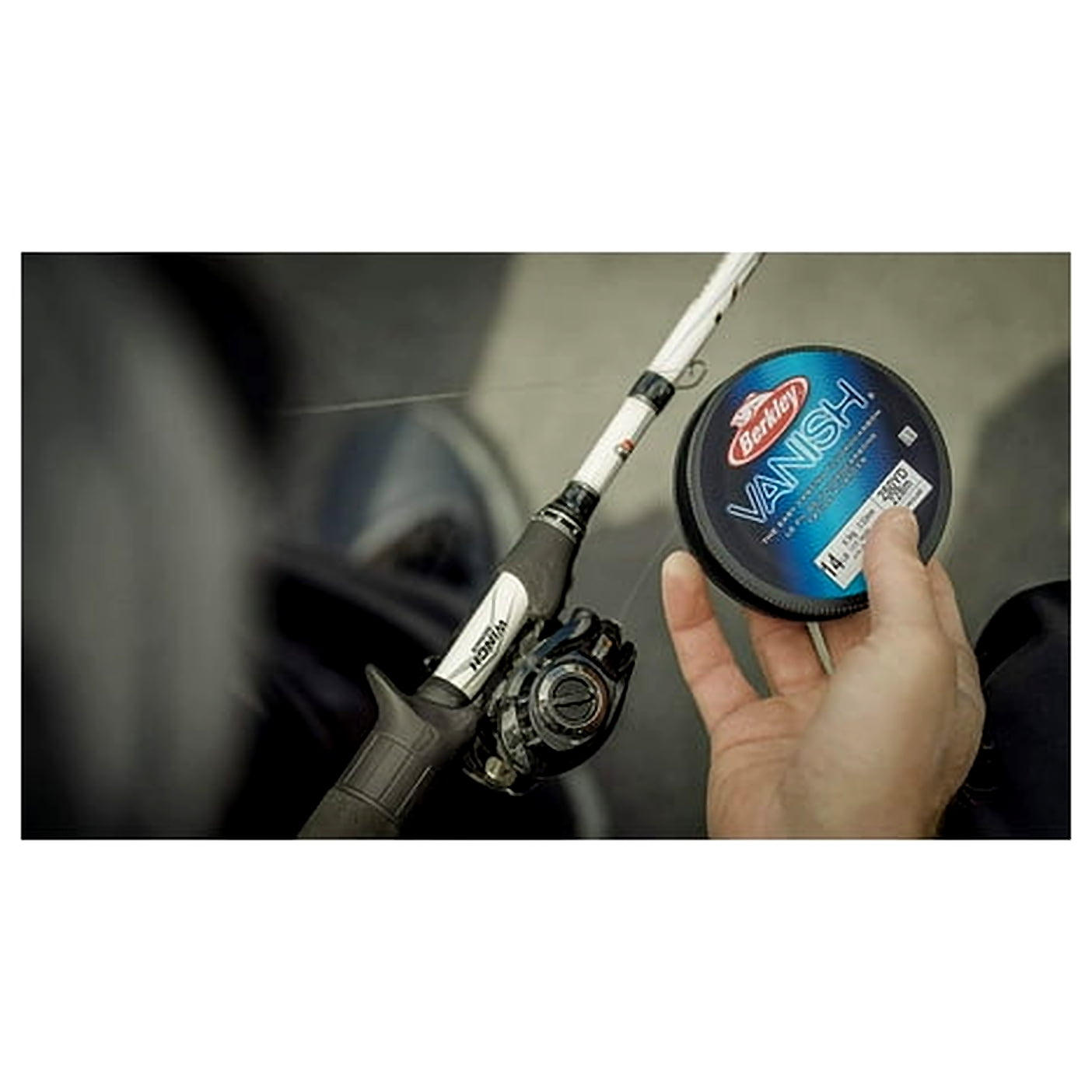 Berkley Vanish® Fluorocarbon Fishing Line, Clear, 12 lb Test Strength, 2000 yd - Image 5