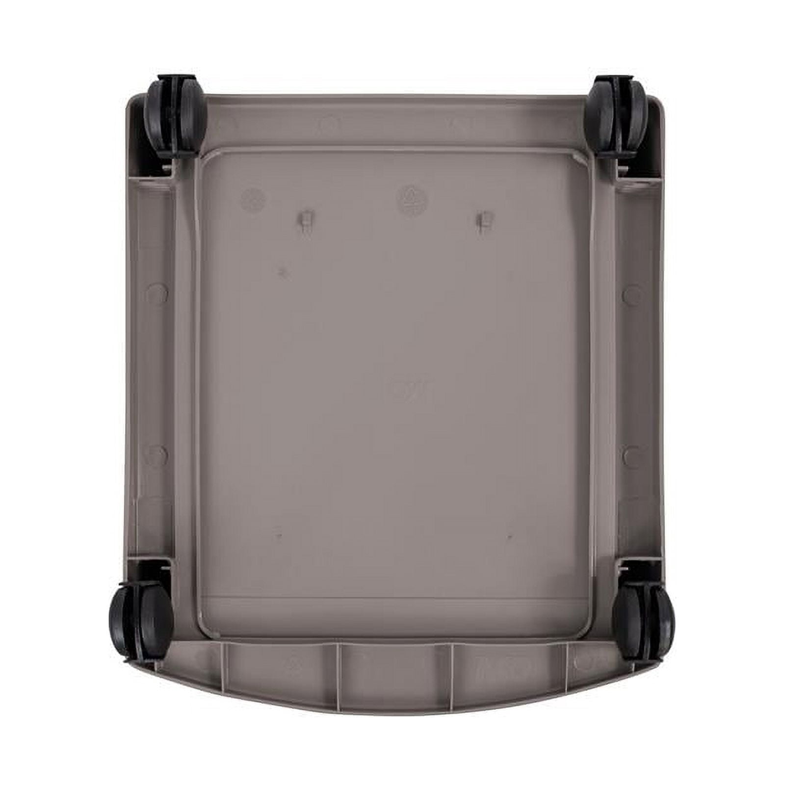 MQ Eclypse 4-Drawer Rolling Storage Cart in Taupe - Image 14