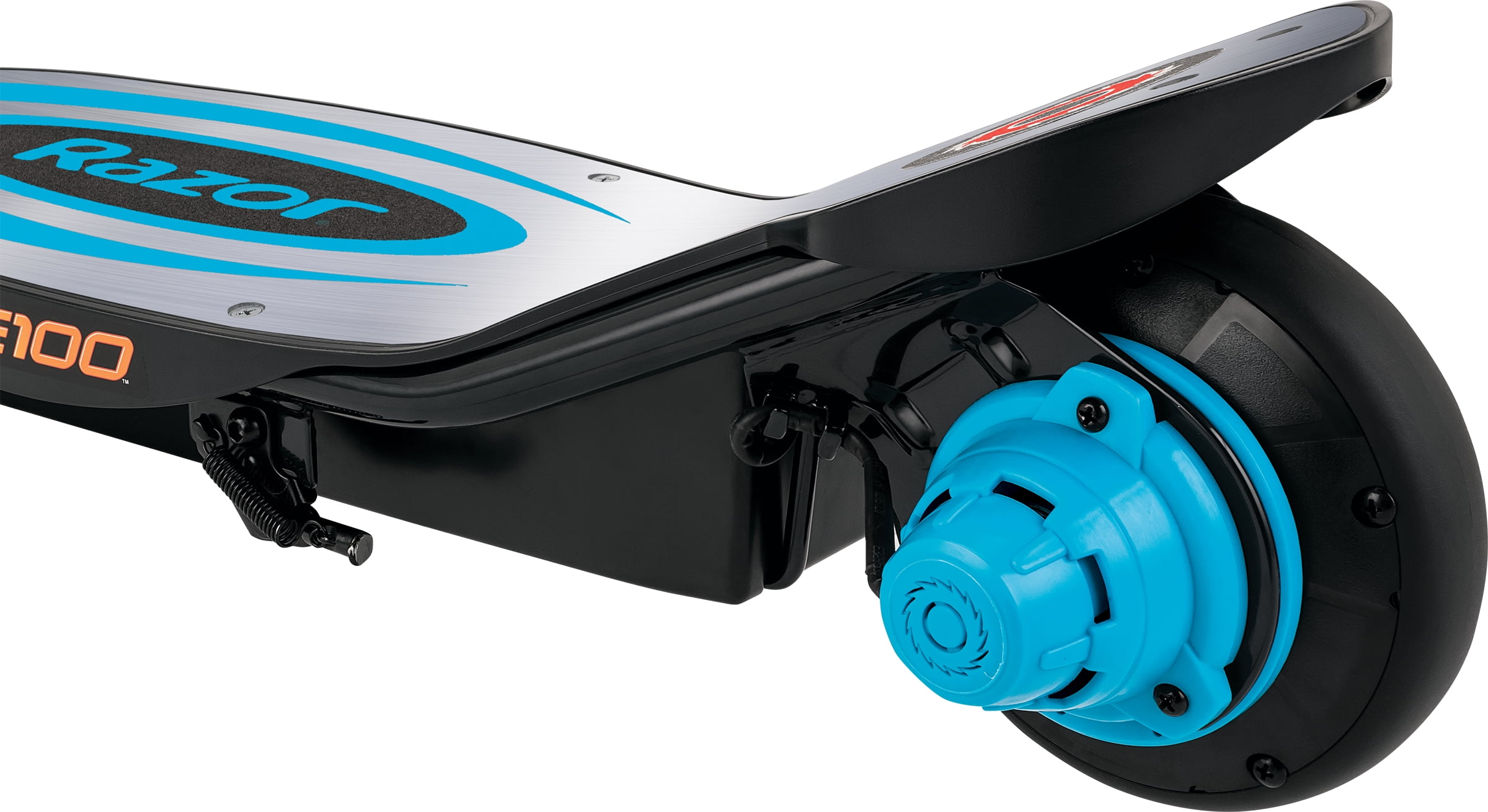 Razor Power Core E100 Electric Scooter - Blue, Speed Up to 10 Mph, For Child Ages 8+, With Aluminum Deck, - Image 5