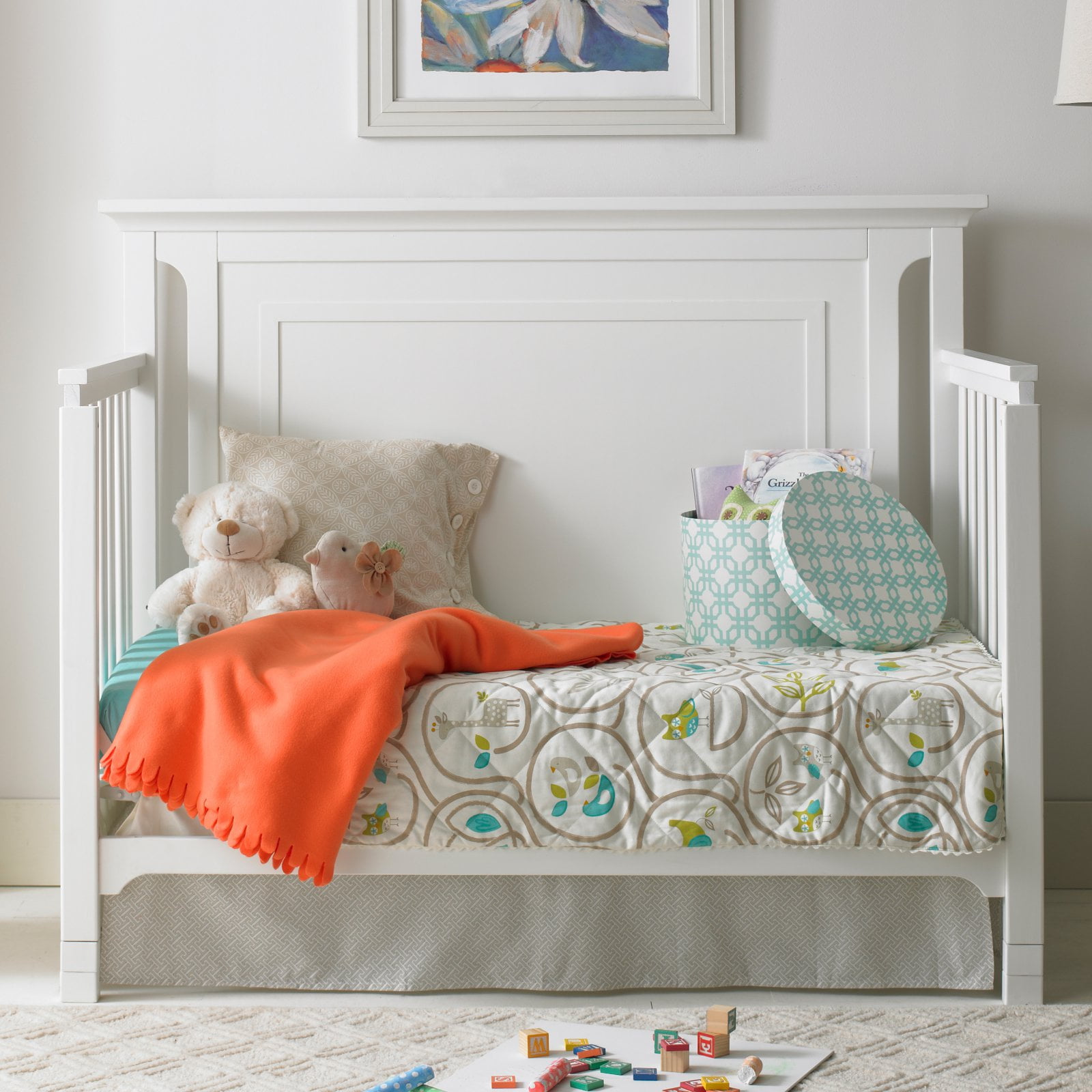 Ti Amo Carino 4-in-1 Convertible Crib - Image 9