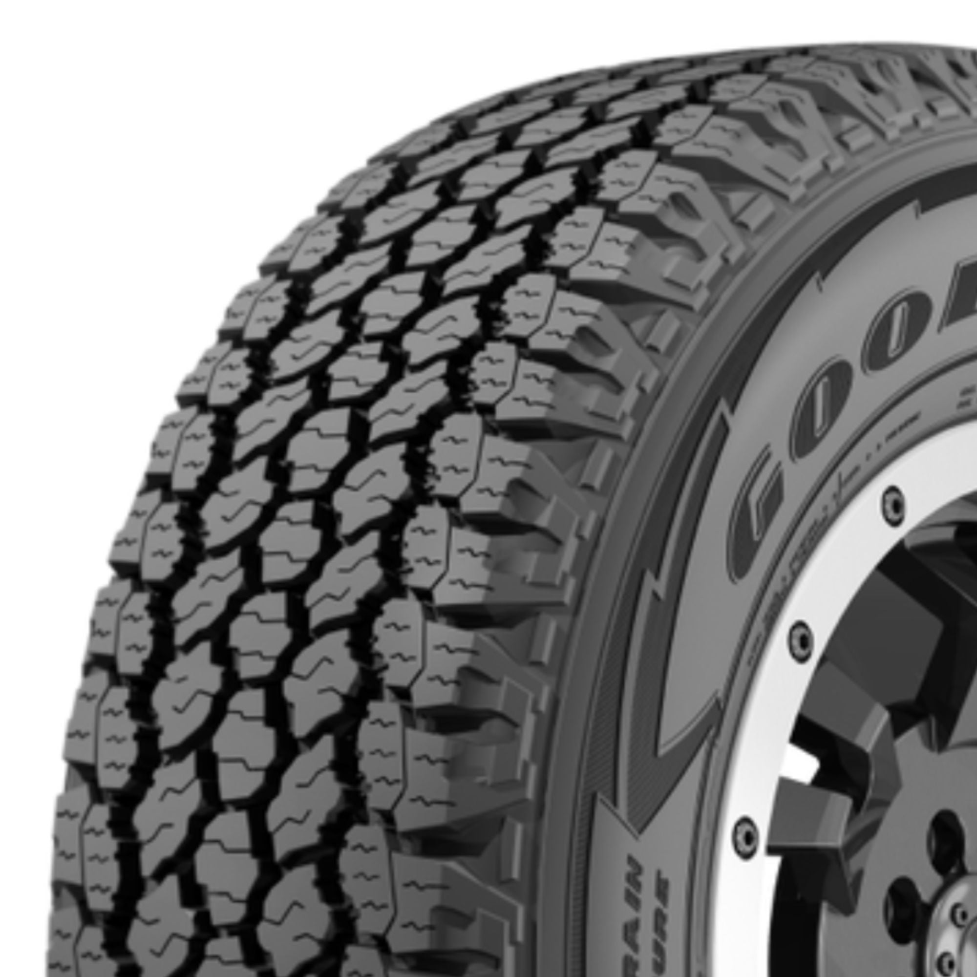 Goodyear Wrangler All-Terrain Adventure with Kevlar All Terrain 275/65R18 116T Light Truck Tire - Image 6