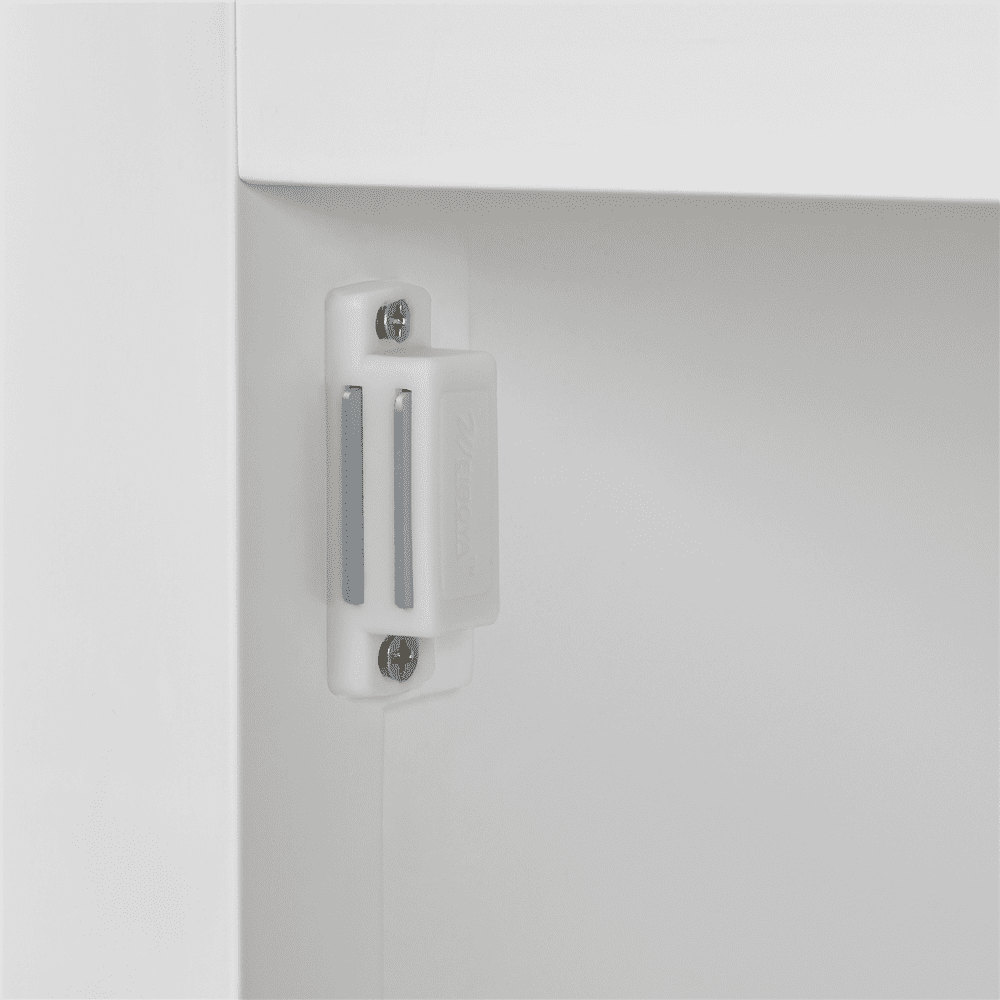 Renwick 22" Rolling Kitchen Island Cart with Wheels, White - Image 2