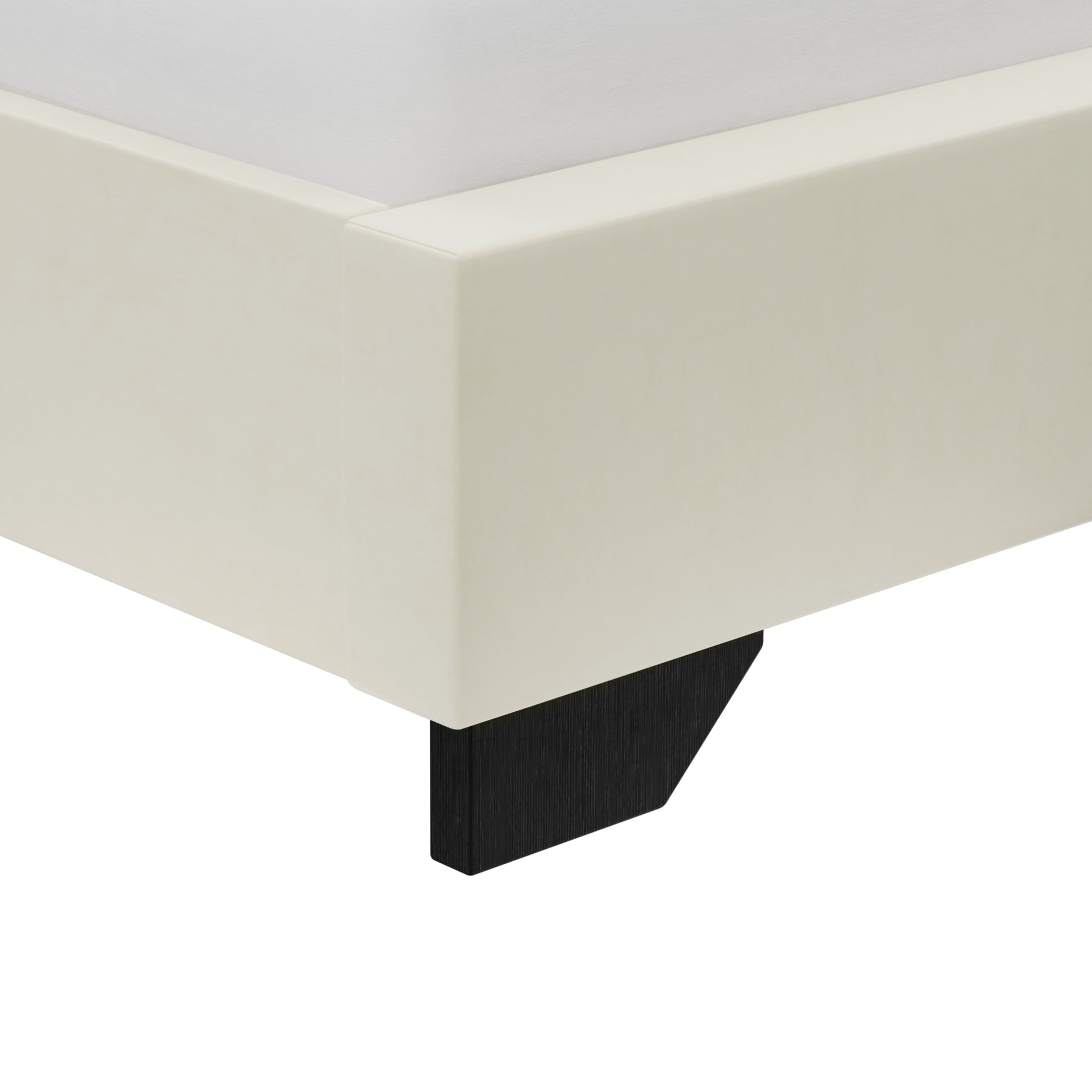 Reece Channel Stitched Upholstered Queen Bed, Ivory, by Hillsdale Living Essentials - Image 11