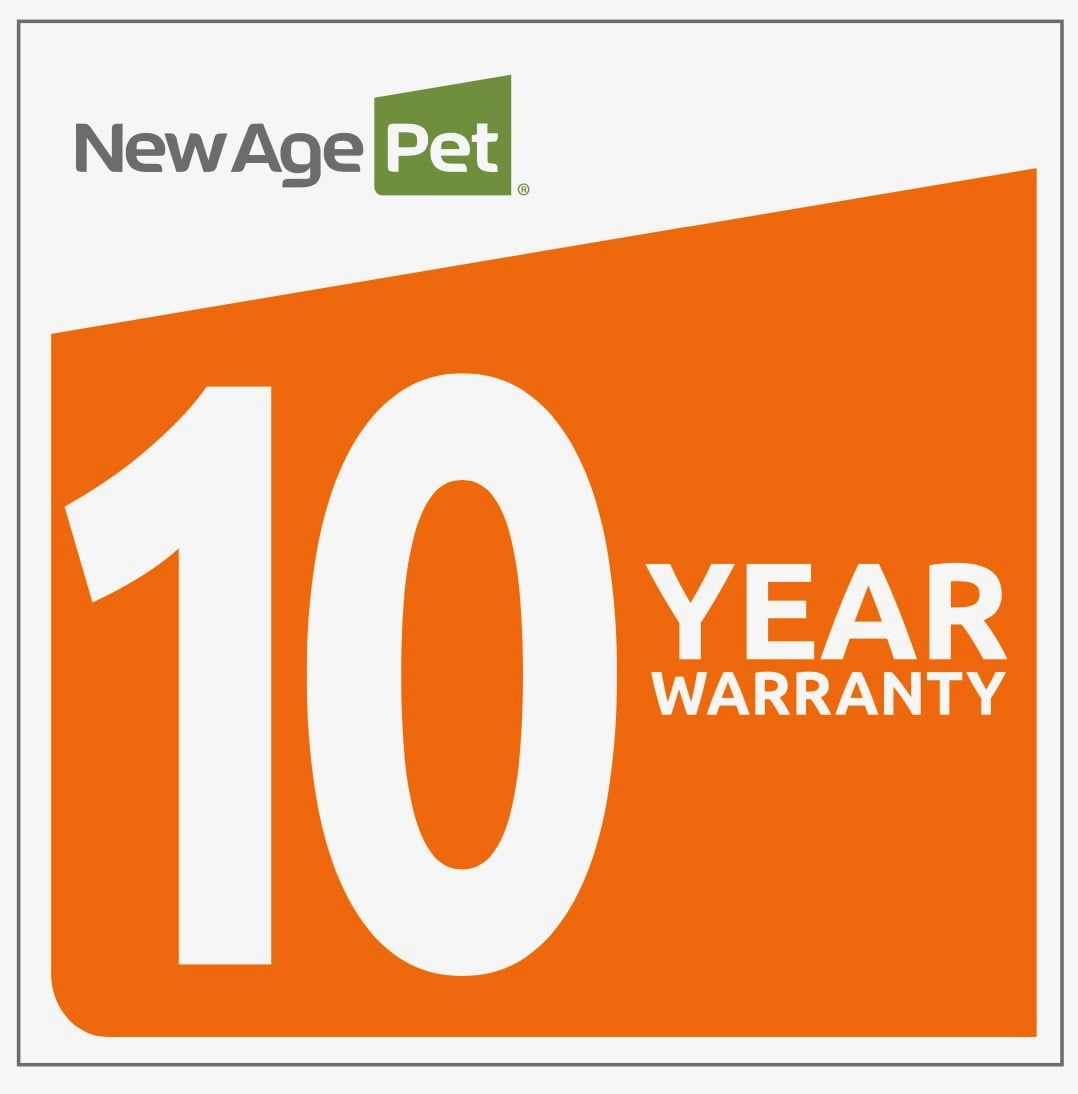 New Age Pet® ECOFLEX® Park Avenue Indoor Rabbit Hutch, Durable Wood Plastic Composite, Scratch Resistant Polycarbonate Panel, Stainless Steel Mesh Lid, Easy Assembly, Holds 2 Rabbits, Maple Finish - Image 6