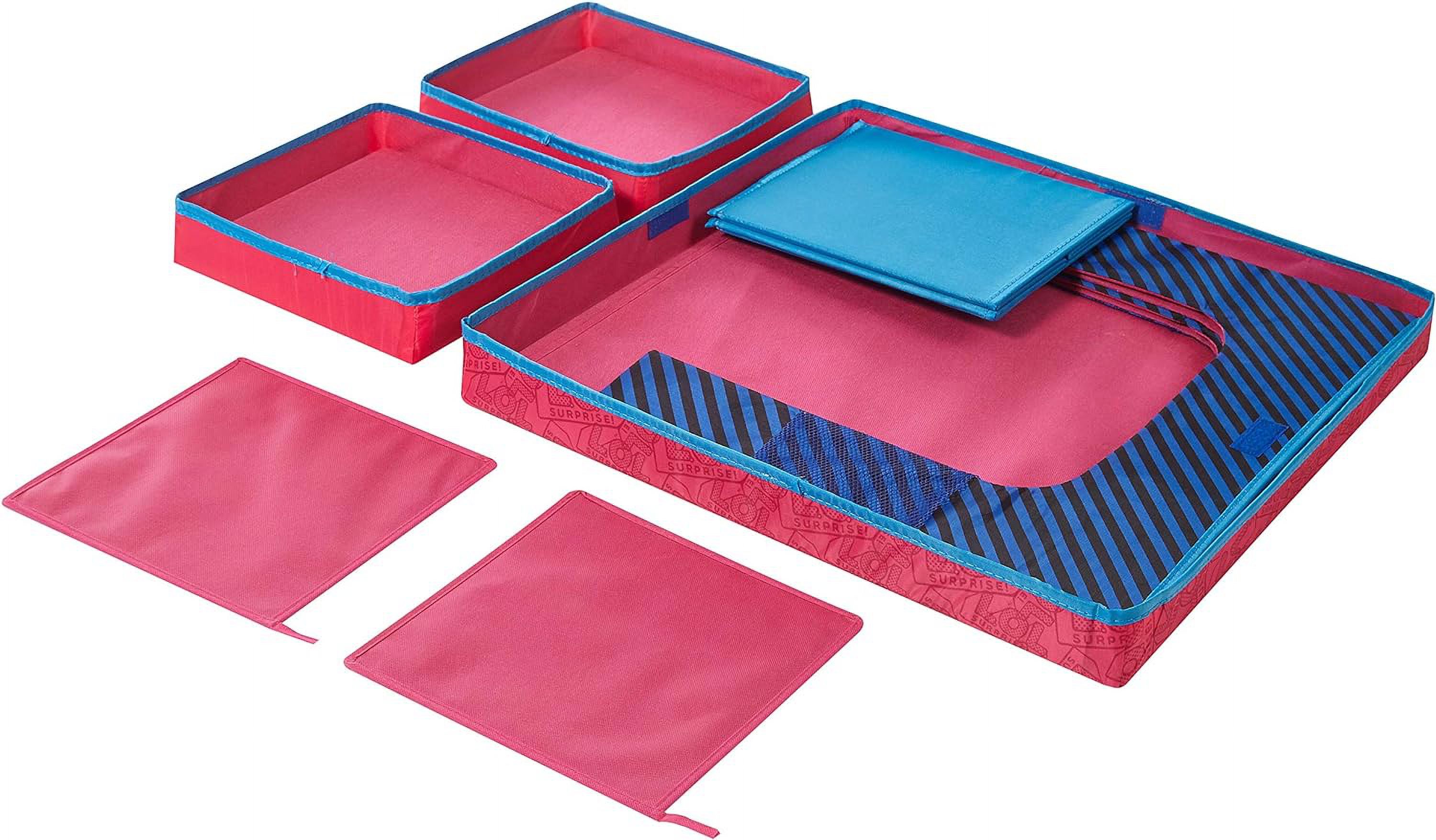 LOL Surprise 3 Piece Collapsible Storage Table and Chair Set - Image 3