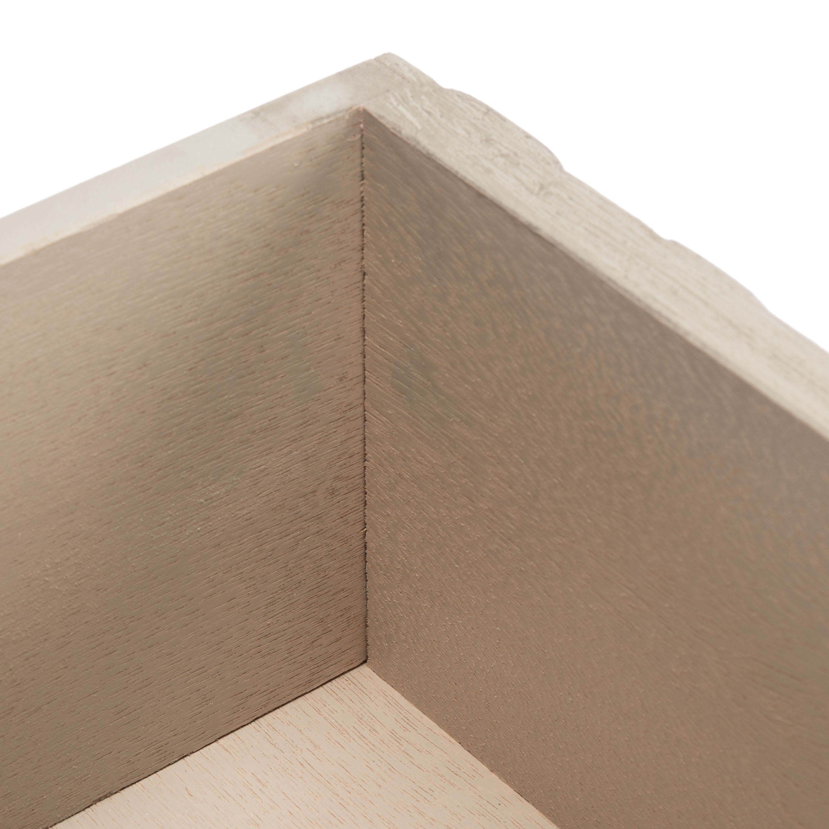 SAFAVIEH Josie French 2-Drawer Taupe Wood Rectangle Console Table (35.5 in. W x 13 in. D x 29.5 in. H) - Image 9