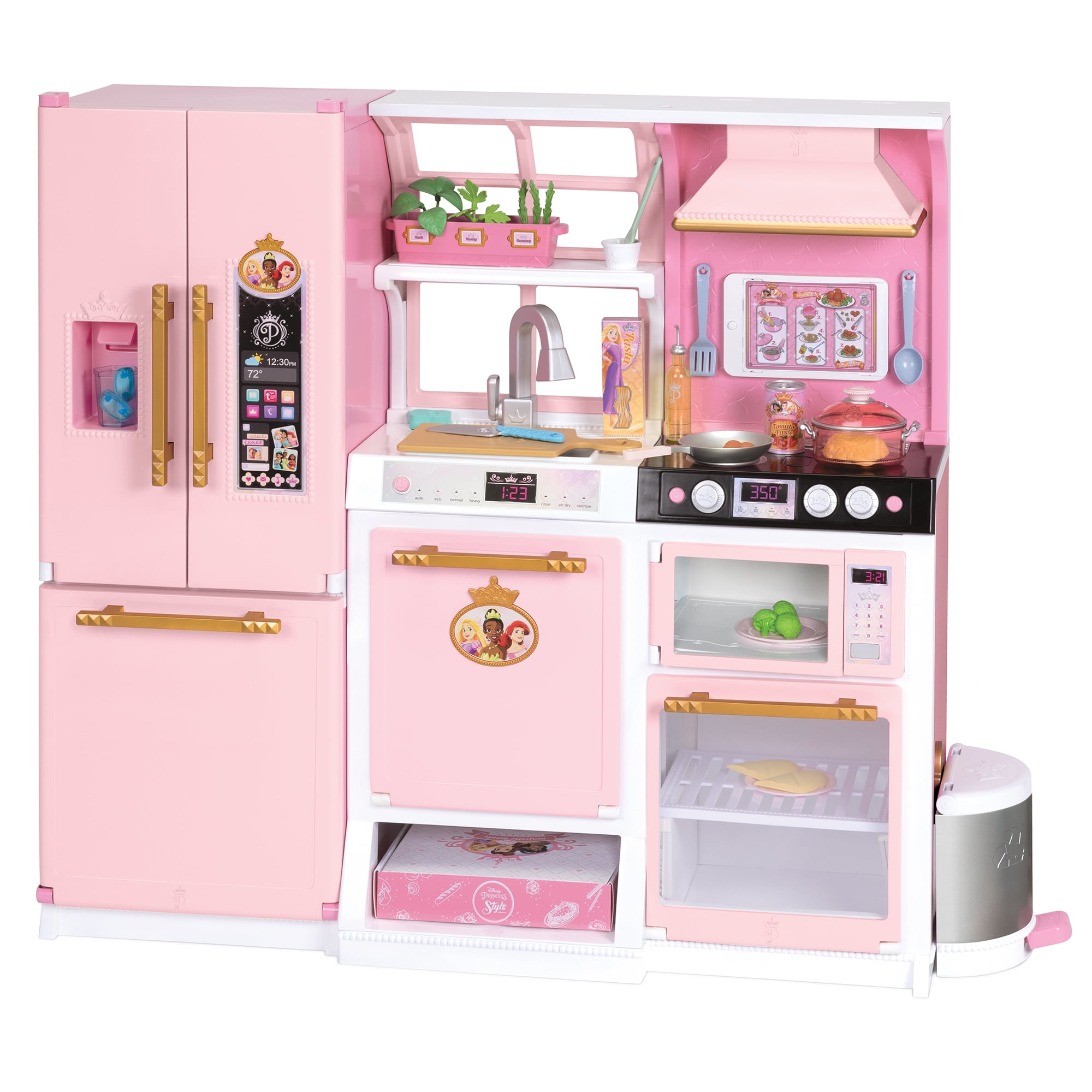 Disney Princess Style Collection Fresh Prep Gourmet Kitchen Child 3 to 6 Years, Pink - Image 2