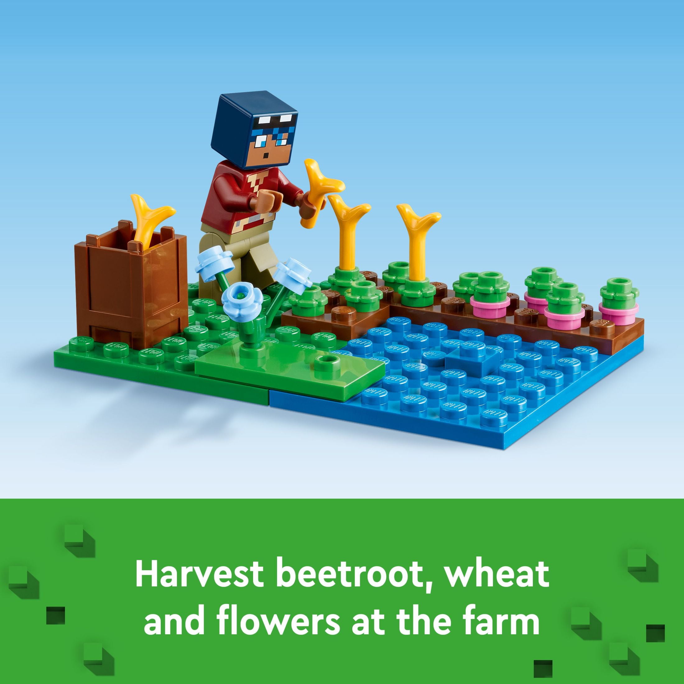 LEGO Minecraft The Frog House Building Toy for Kids, Minecraft Toy featuring Animals, a Toy Boat and Minecraft Mob Figures, Gaming Gift for Girls and Boys Ages 8 and Up, 21256 - Image 3