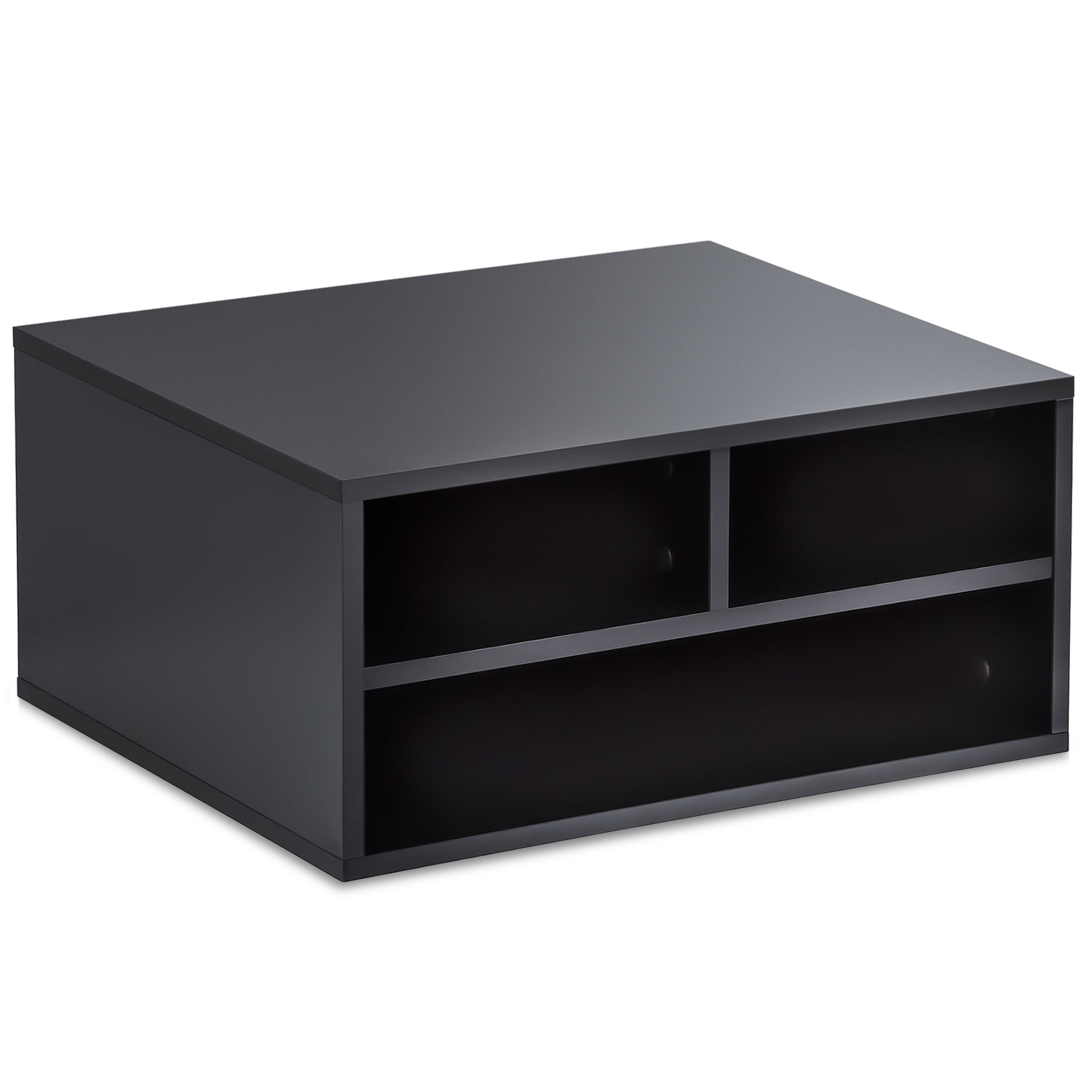 FITUEYES Printer Stands with Storage, Paper Organizer for Home & Office, Wood Desk Organizer, DO204701WB - Image 6