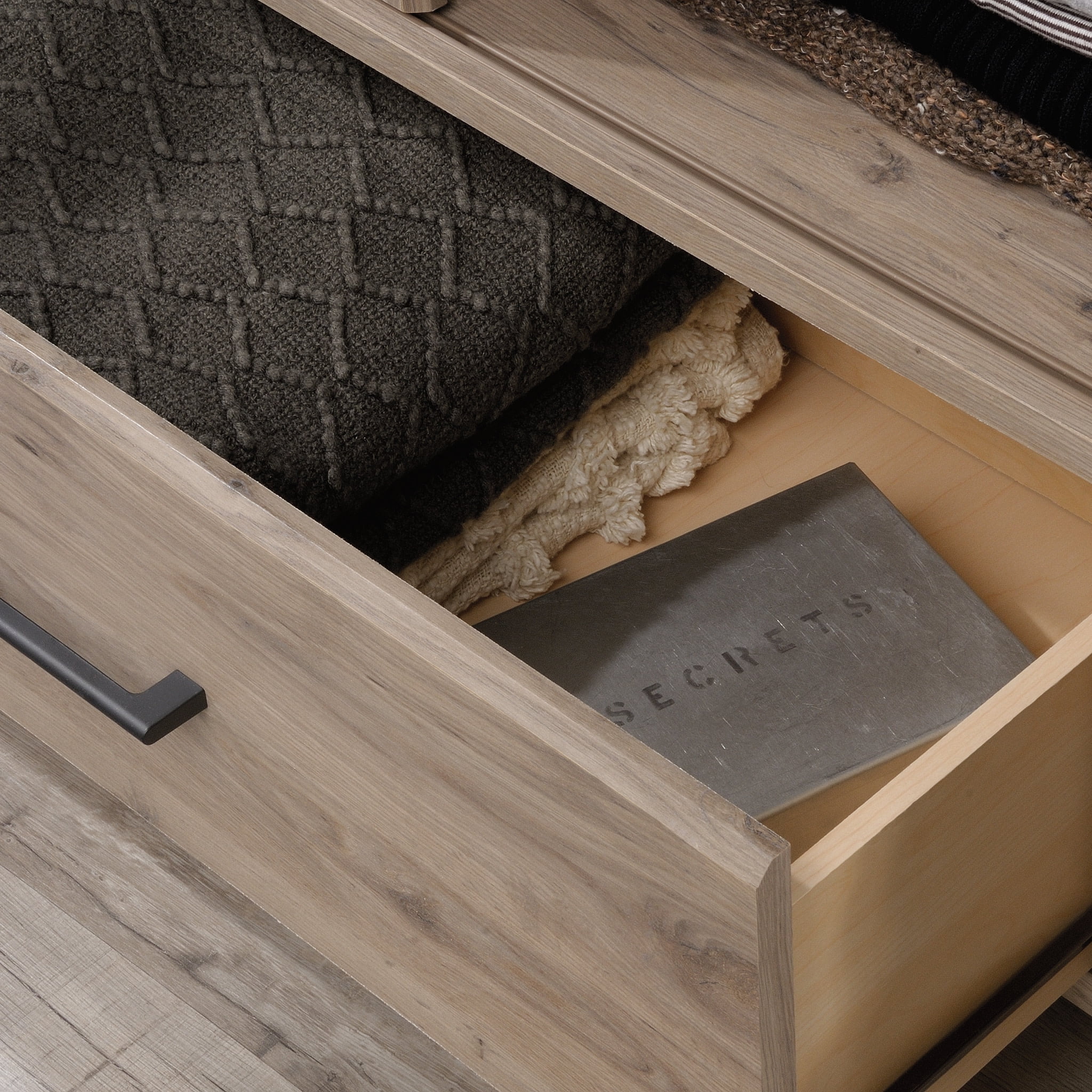 Sauder Summit Station Armoire, Laurel Oak Finish - Image 10