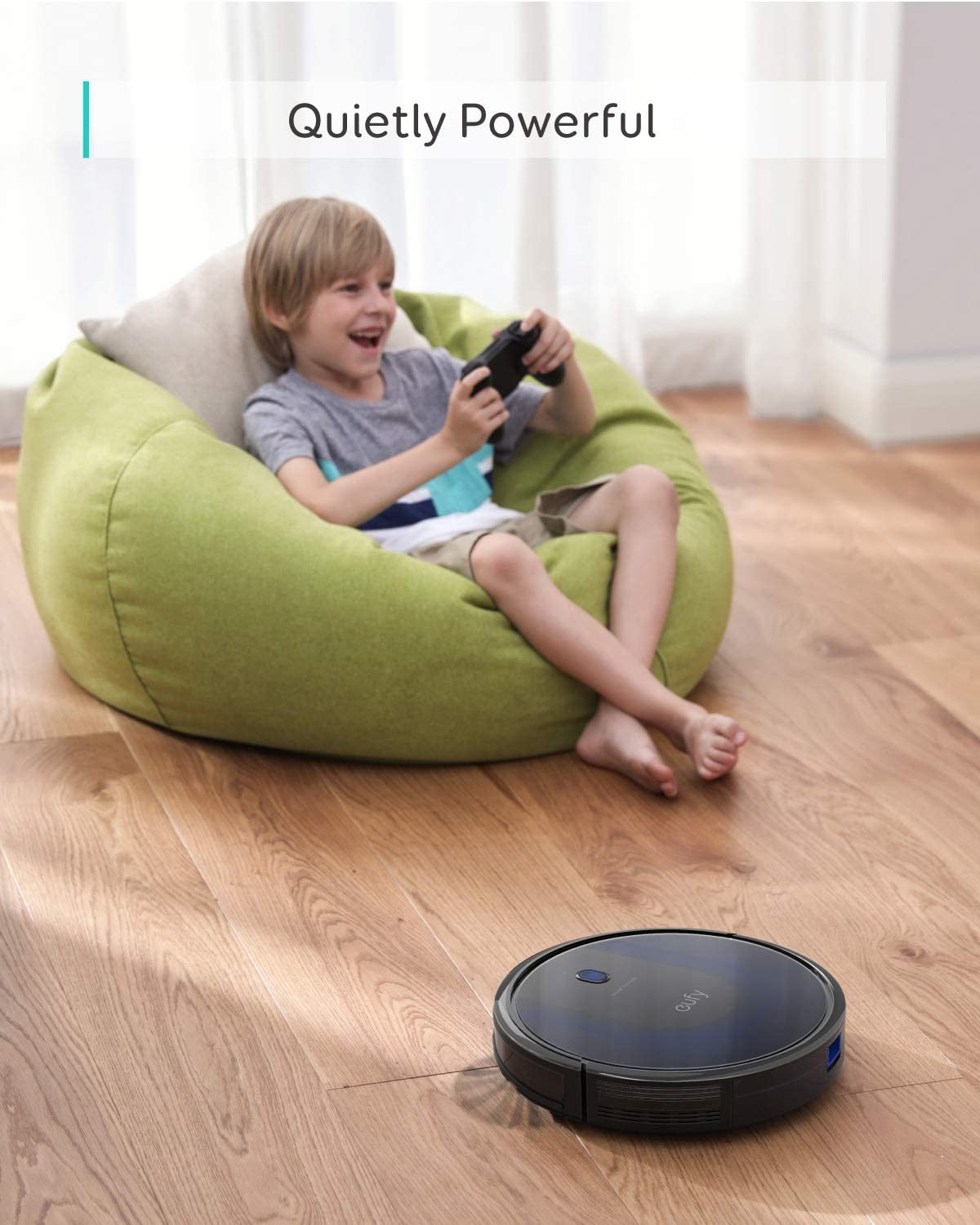 eufy BoostIQ RoboVac 15C MAX, Wi-Fi Connected, 2000Pa Suction, Robot Vacuum Cleaner - Image 6