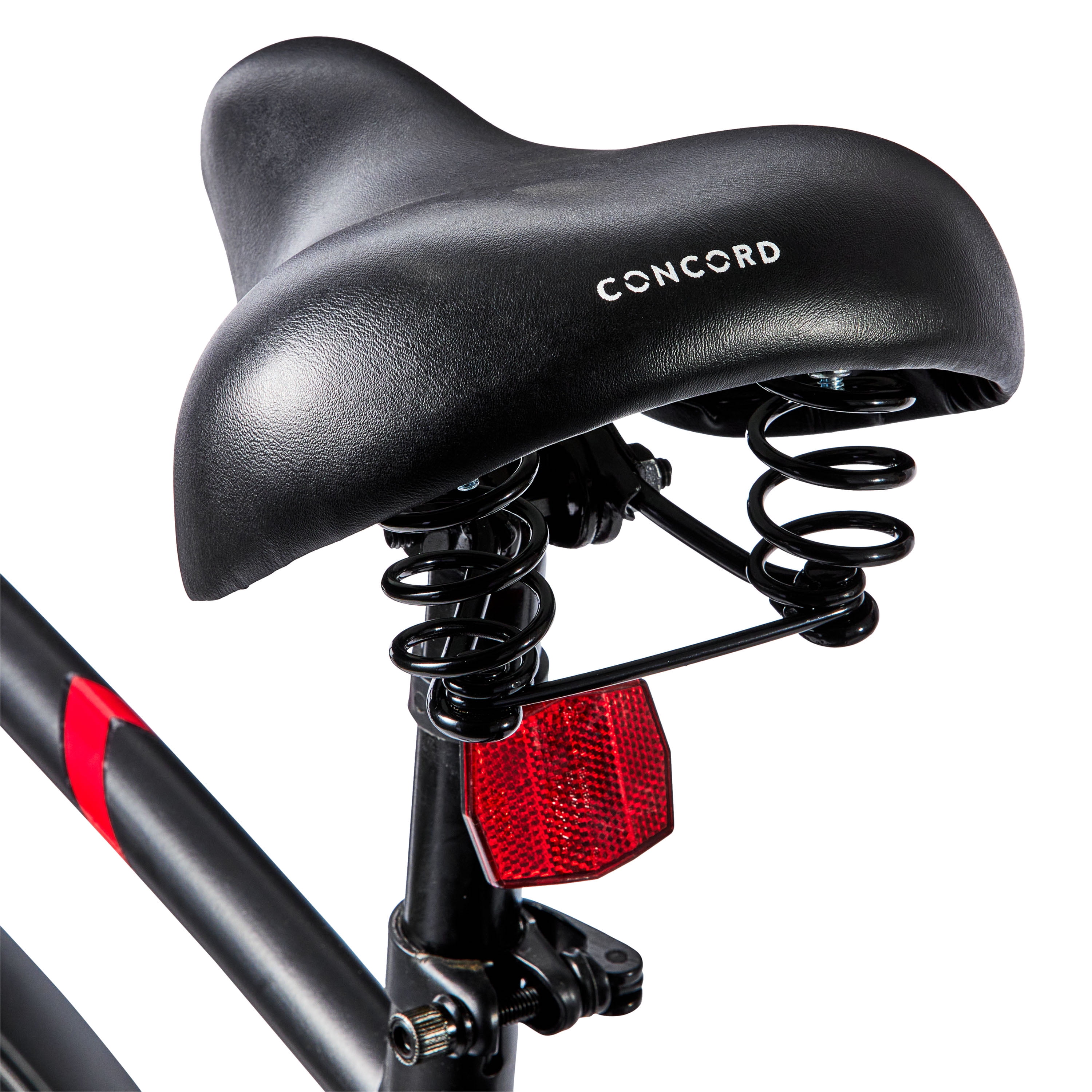 26" Concord Pacifica Cruiser Bicycle, Fits Riders 5'2" - 5'10"+, Adult, Unisex, Matte Black - Image 6