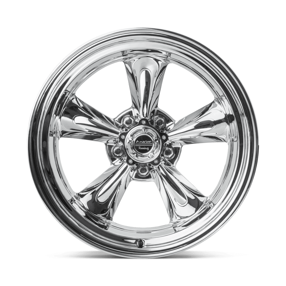American Racing Vintage Aluminum Rim VN615 TORQ THRUST II 1 PC 15X7in Chrome Finish, VN6155765 - Image 2