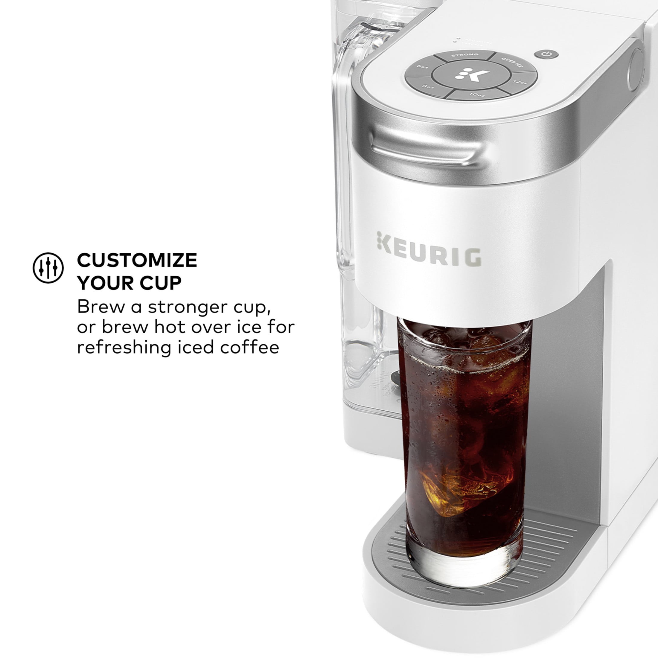Keurig K-Supreme White Single-Serve K-Cup Pod Coffee Maker - Image 2