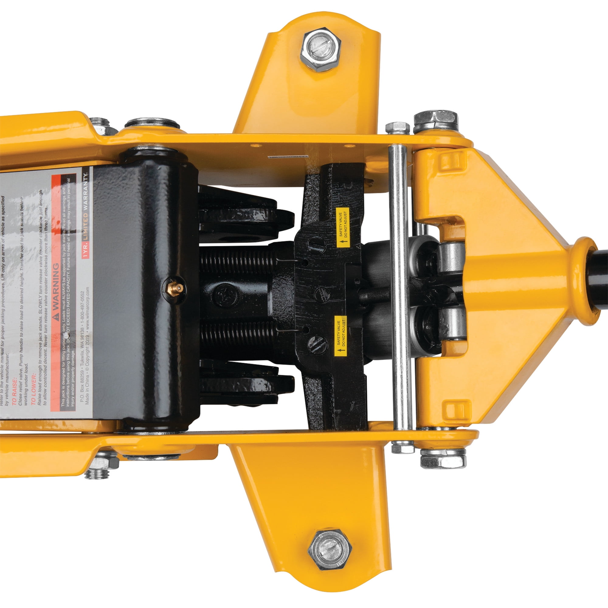 Performance Tool W1645 Professional Low-Profile Swiveling Floor Jack, 3.5-Ton Capacity, Lift Range 3-1/2-Inch to 20-1/2-Inch - Image 13