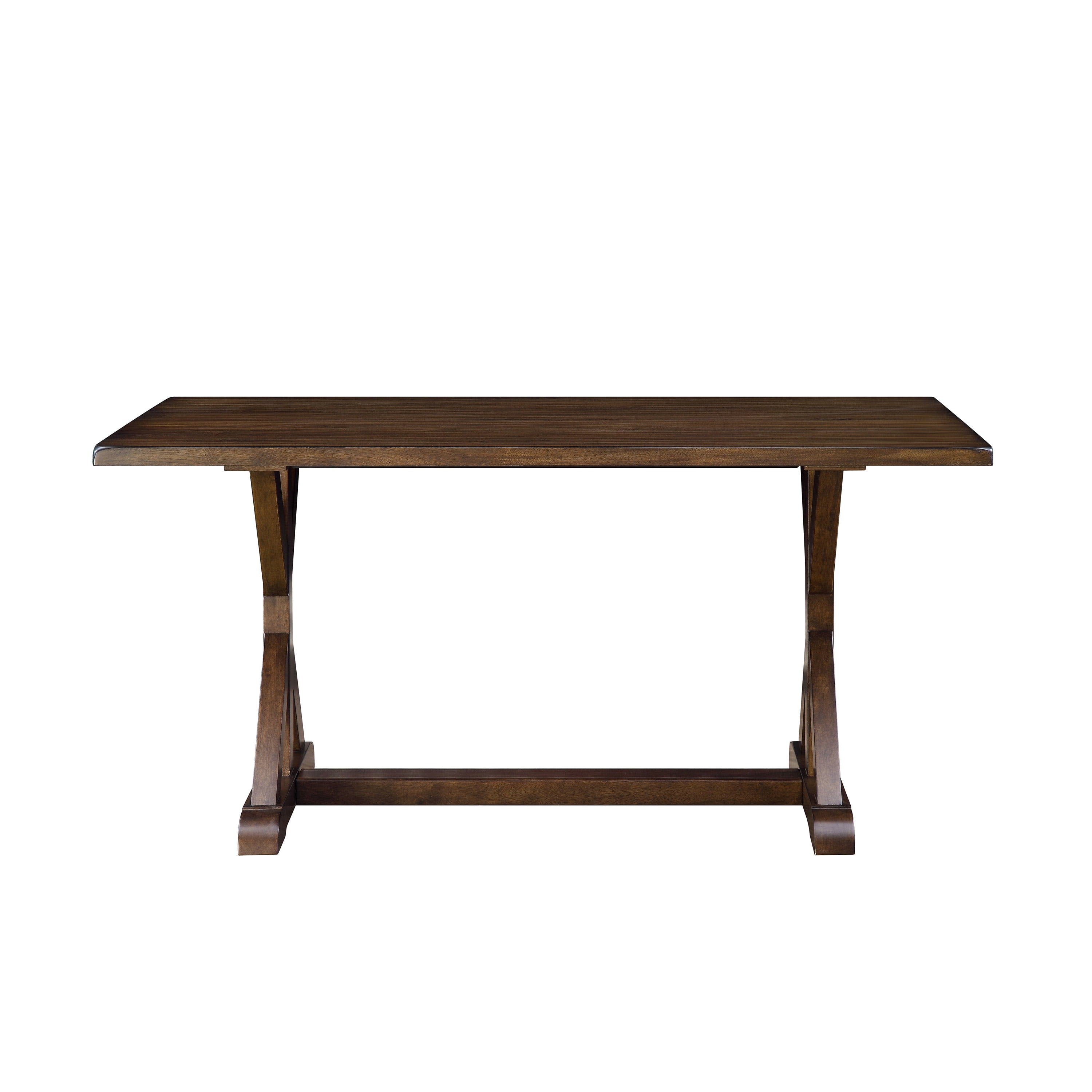 Better Homes & Gardens Granary Modern Farmhouse Dining Table, Dark Brown - Image 13