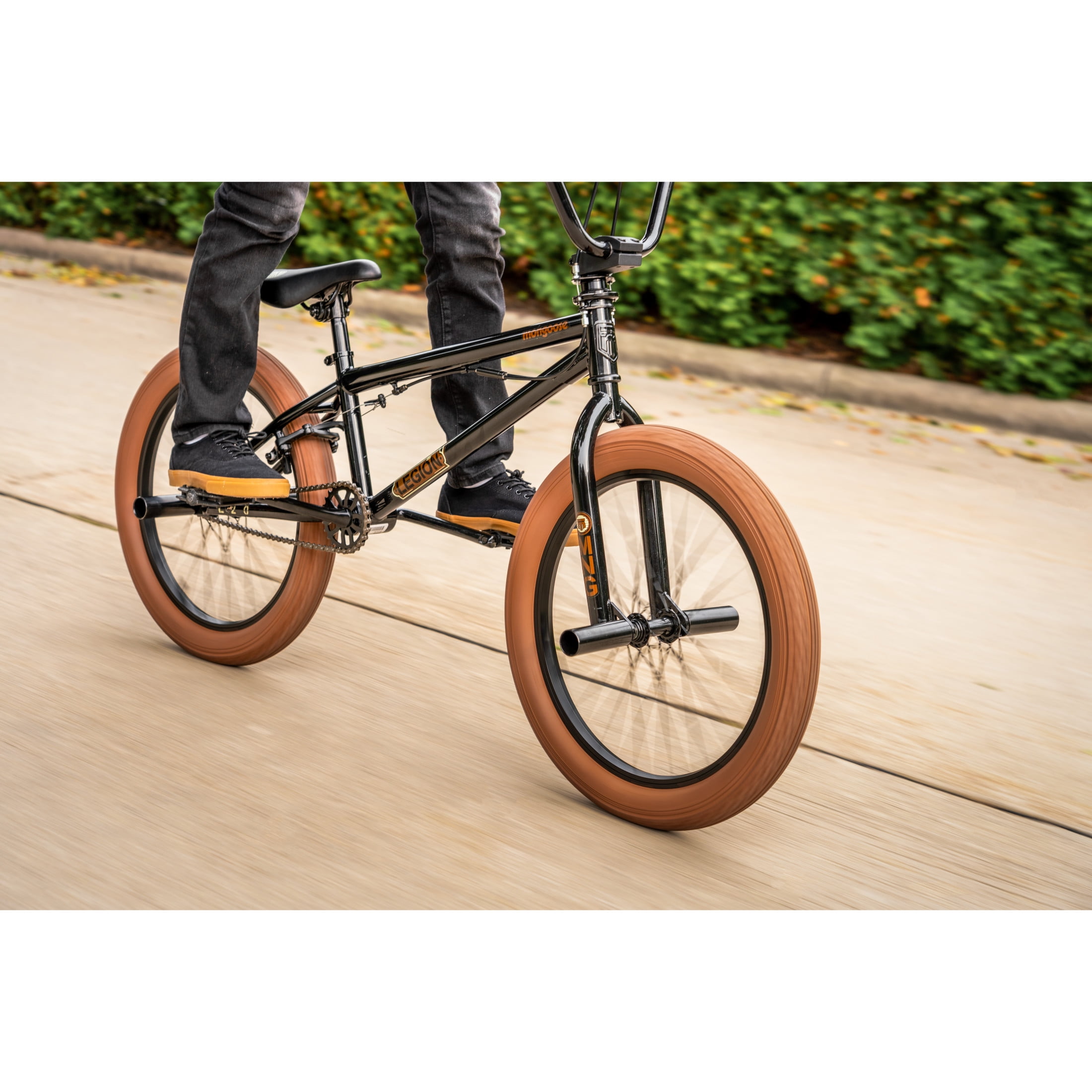 Mongoose Legion L20 Freestyle BMX Bike, 20" Wheels, Kids Ages 8+, Black - Image 2