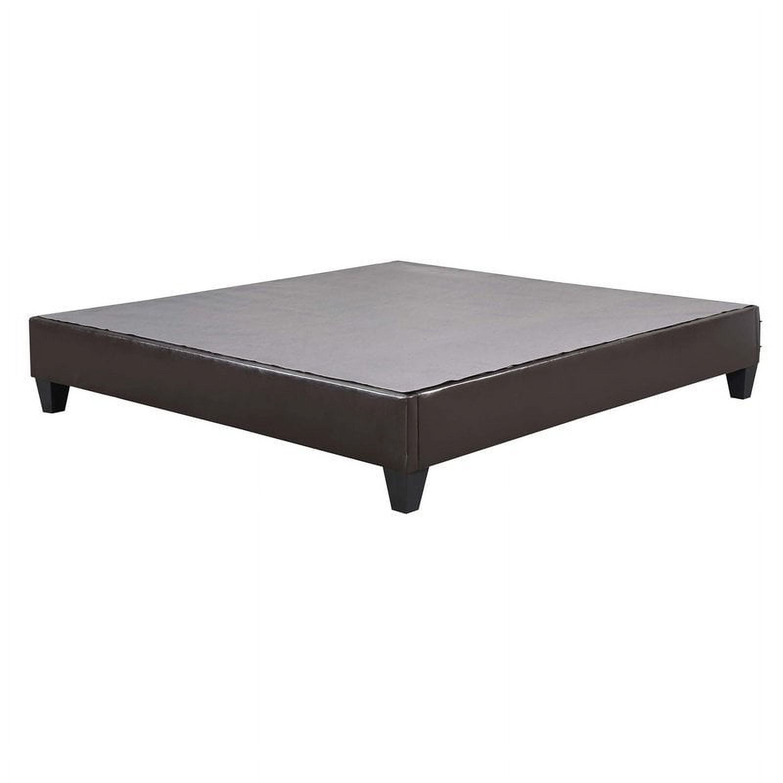 Picket House Furnishings Abby King Platform Bed-Color:Brown,Style:Contemporary,Weight:77,Width:76 - Image 6