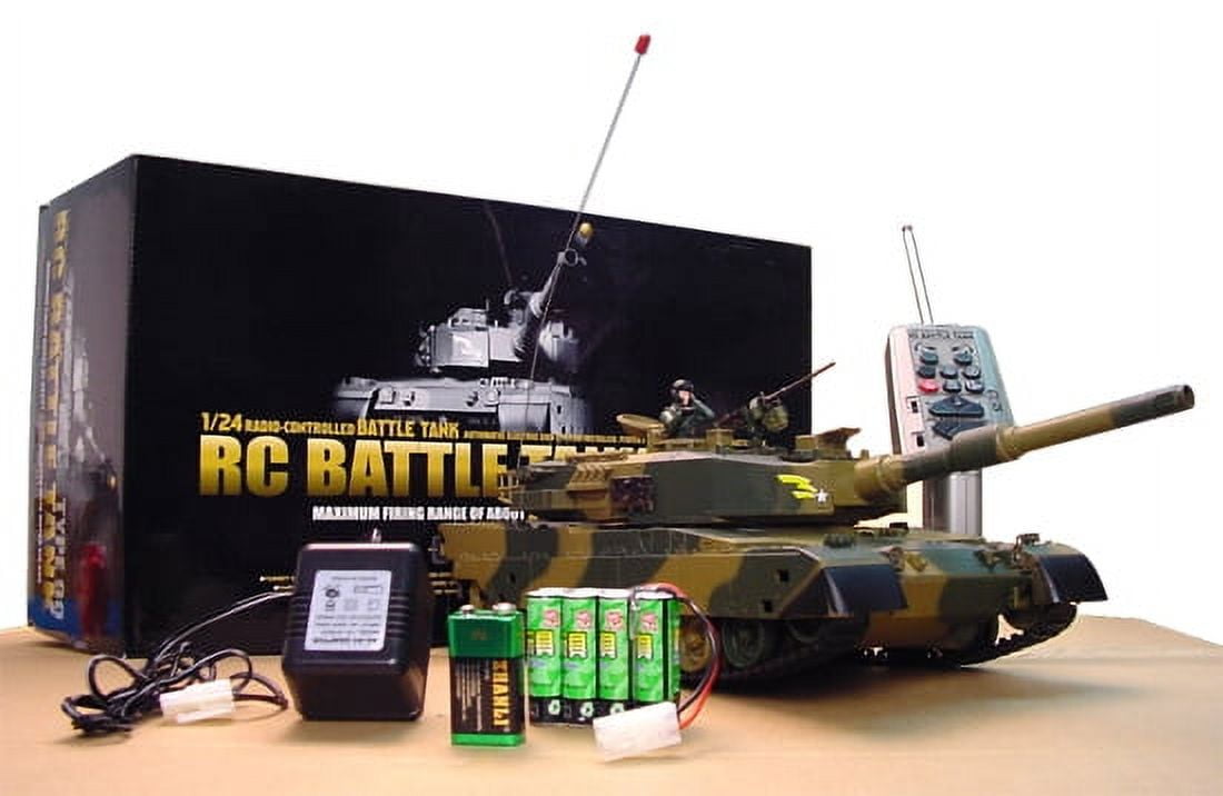 Ready! Set! Race! 1:24 Defense Force Type 90 RC Airsoft Battle Tank - Image 3