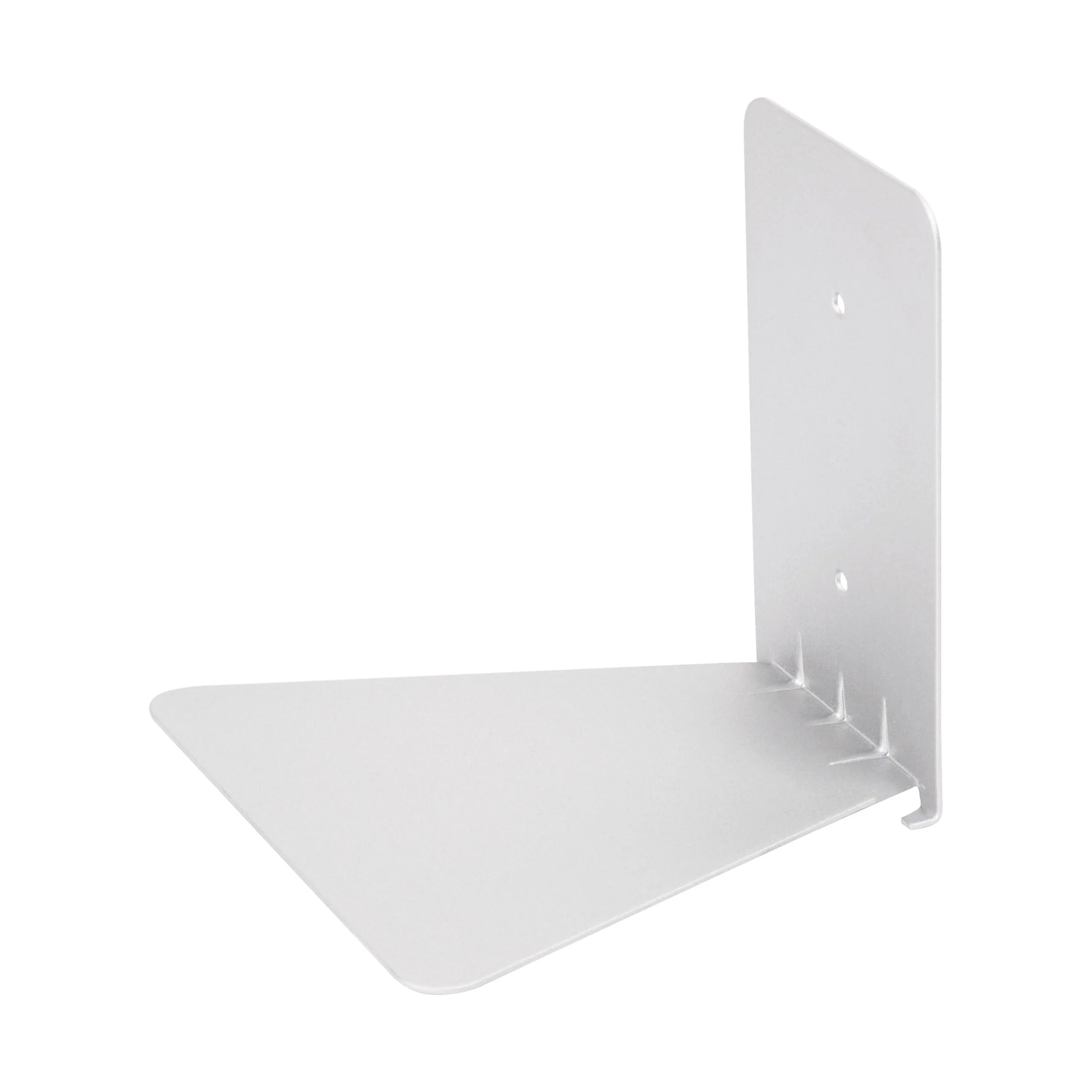 Umbra Conceal Large Floating Metal Wall Shelves, Set of 3 Silver - Image 9