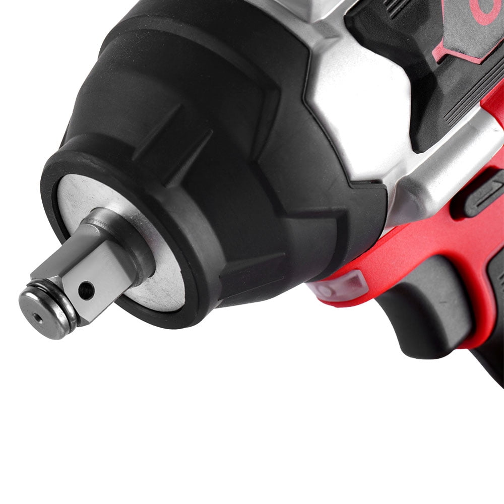 ONEVAN Cordless Impact Wrench 1/2", 20V Powerful Brushless Motor w/ 5-Mode Speed, Power Impact Wrench Max Torque 660 ft-lbs (900N.m), Impact Gun w/ 2 x 3.0A Batteries for Home Car - Image 11