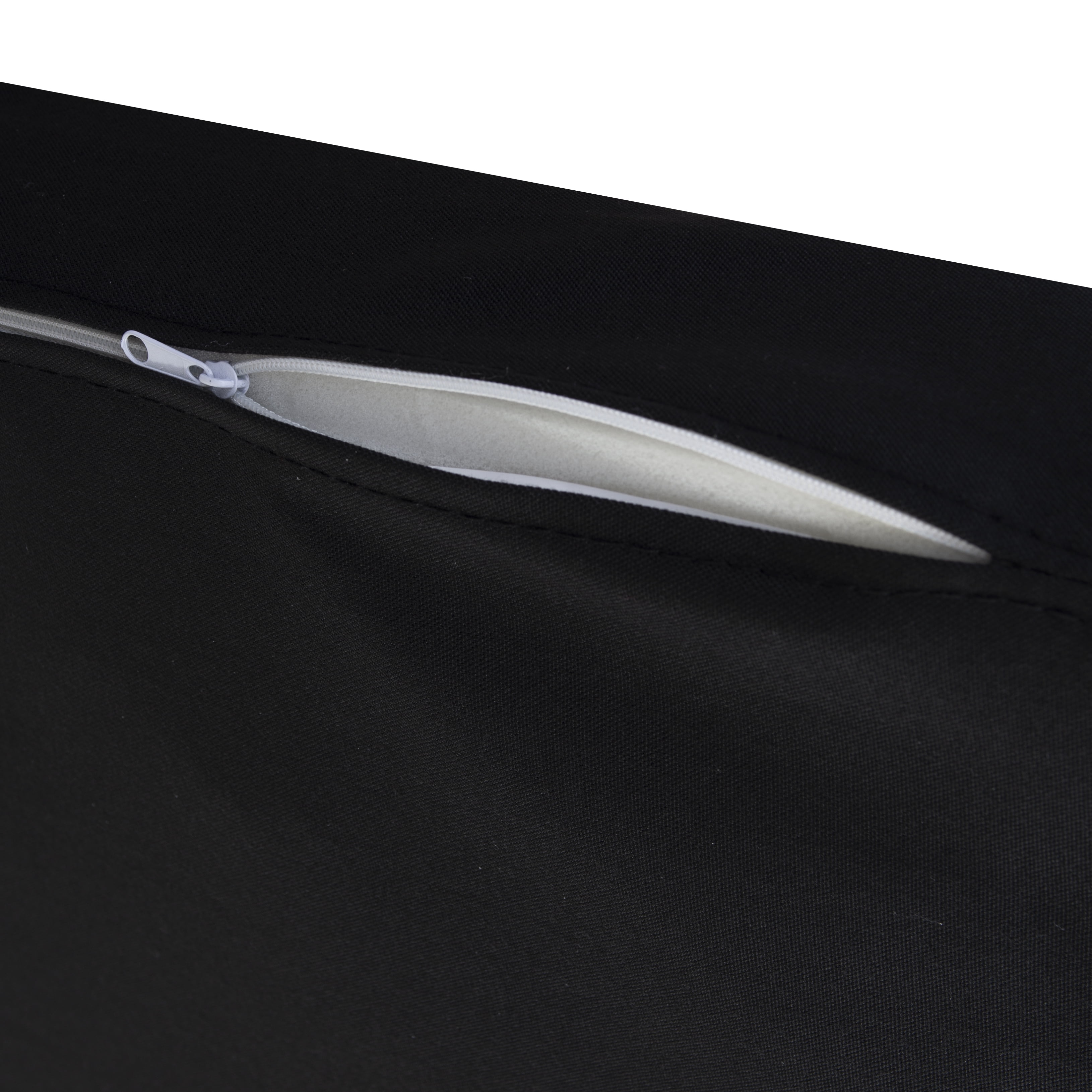 Linon Tobin Nook Cushion Set 5Pc Black Stripe - Image 2