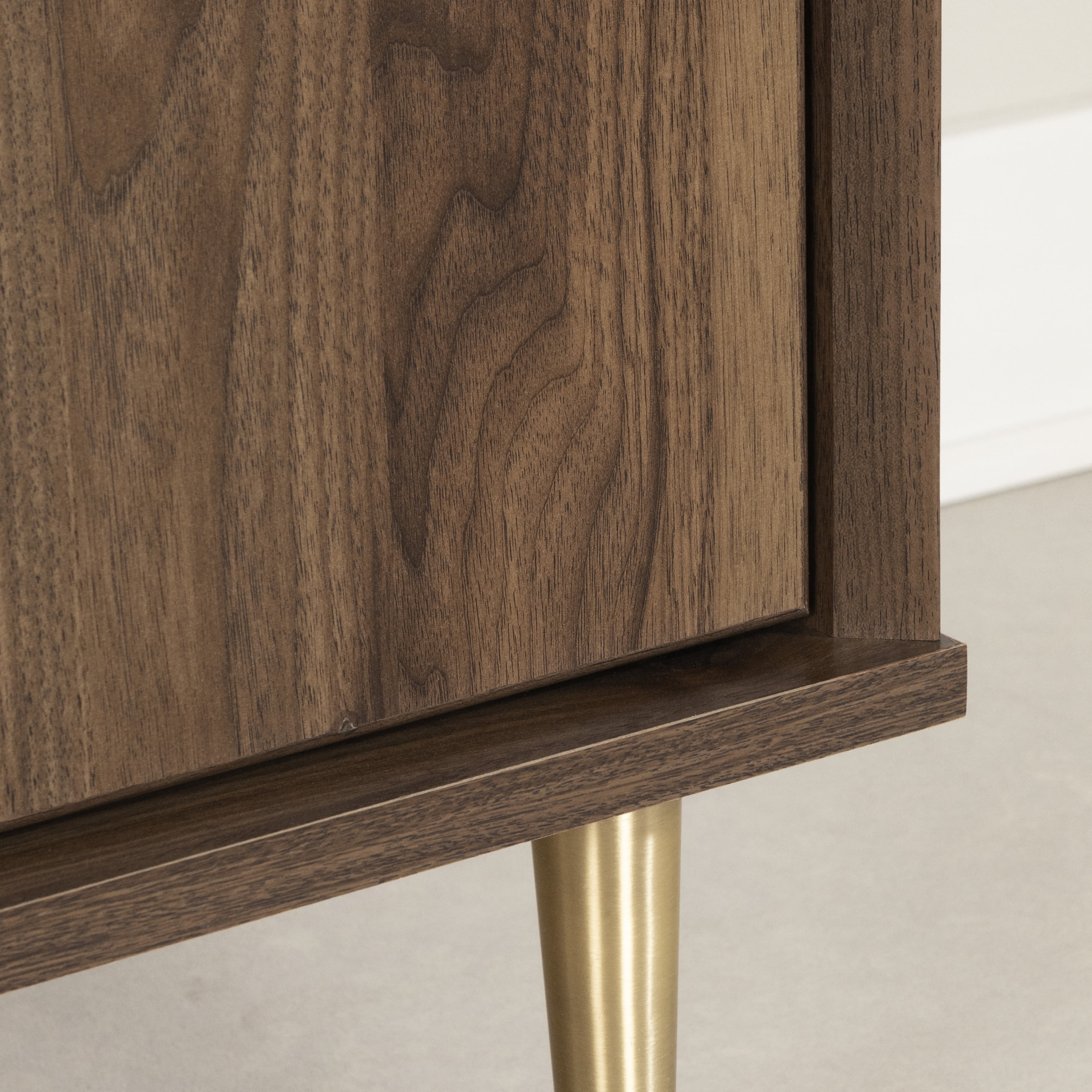 Hype 2-Drawer Nightstand Brown - Image 4