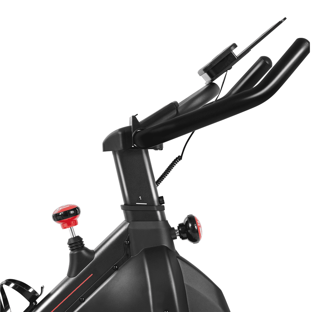 Renwick Brake Pad Exercise Bike with Height-Adjustable Padded Seat & Handlebar,Black - Image 6