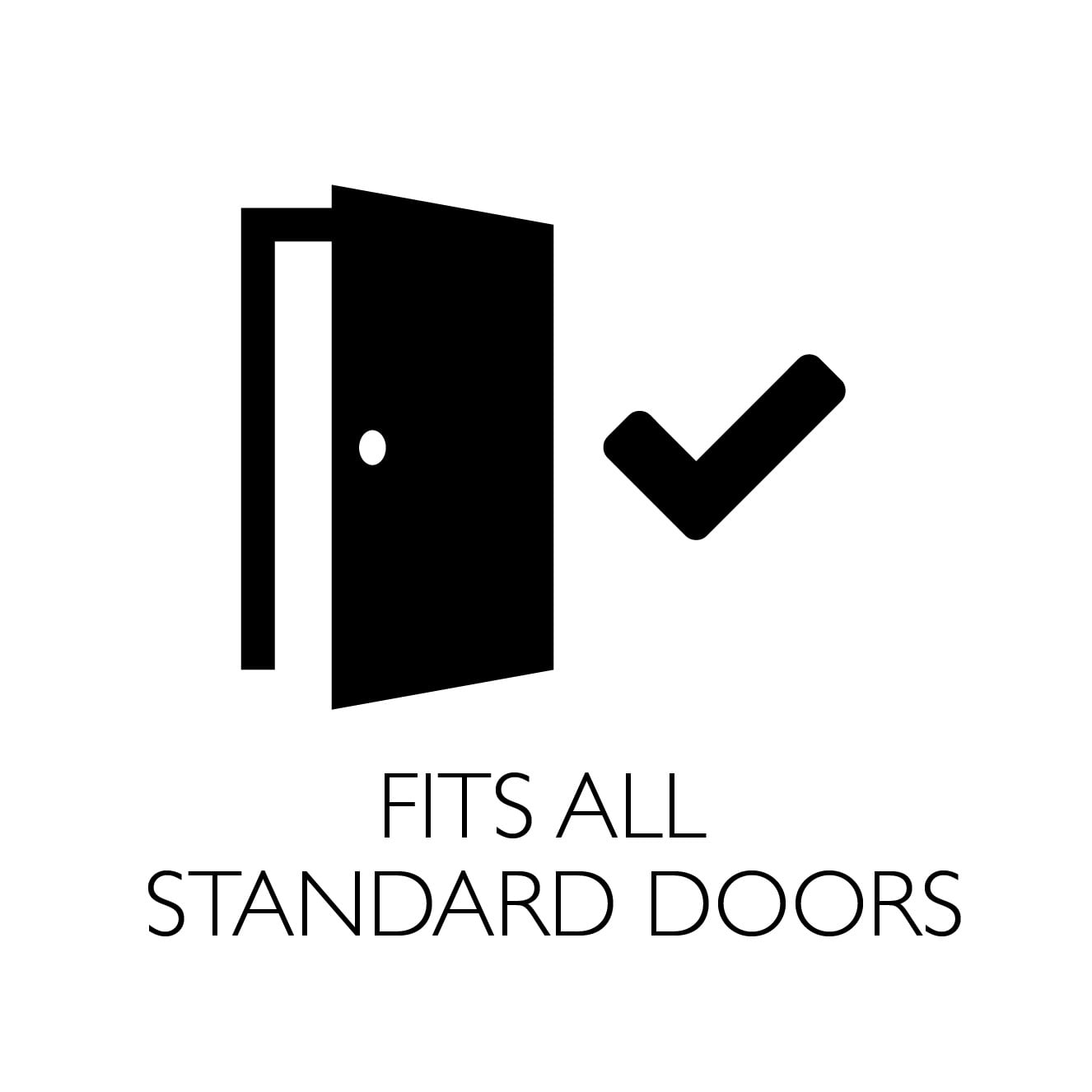 Design House Terrace Satin Nickel Privacy Bed and Bath Door Knob Set, 6-Pack - Image 5