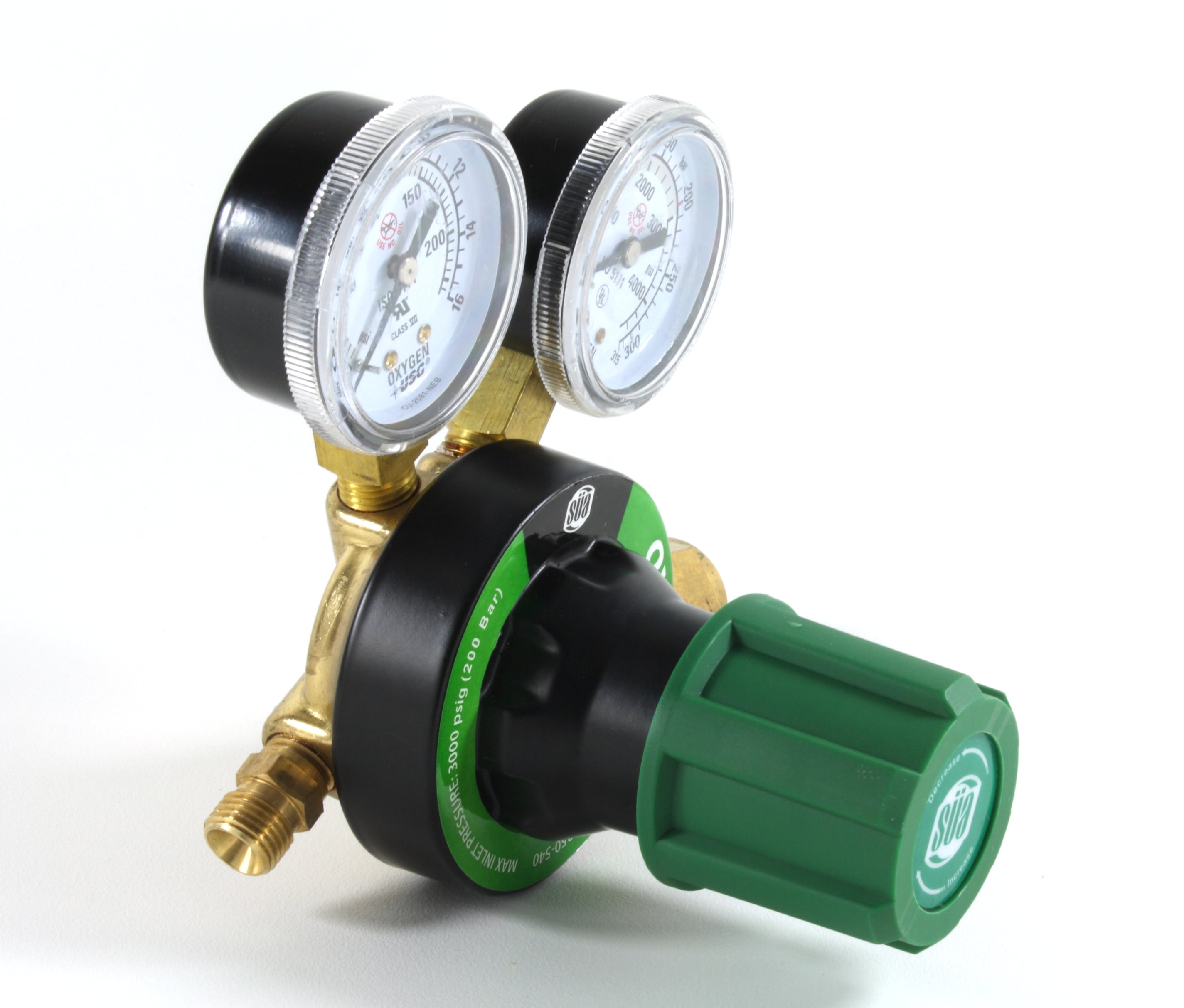 SÜA Oxygen Regulator Welding Gas Gauges - Compatible with Victor - Image 3