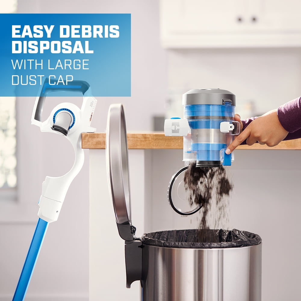 HART 20-Volt Cordless Stick Vacuum with Brushless Motor Technology, (1) 4.0 Ah Lithium-Ion Battery - Image 5