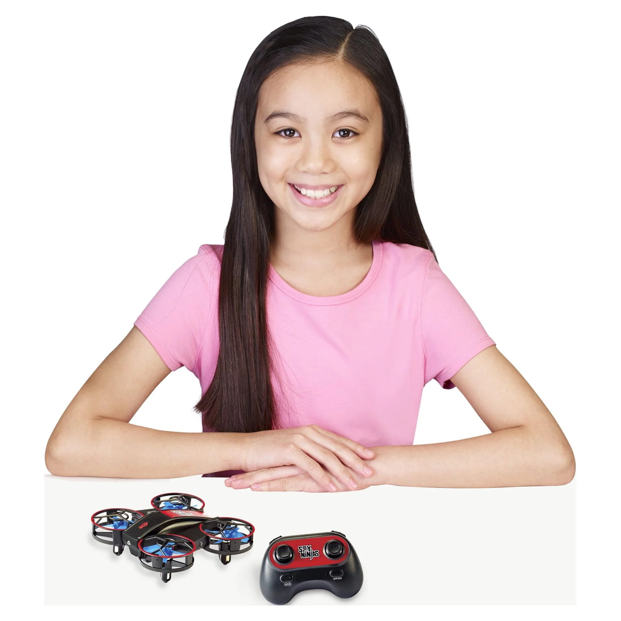 Spy Ninjas Gizmo 3.5" Drone, Remote Control, Replacement Propellers, and Character Targets - Image 2