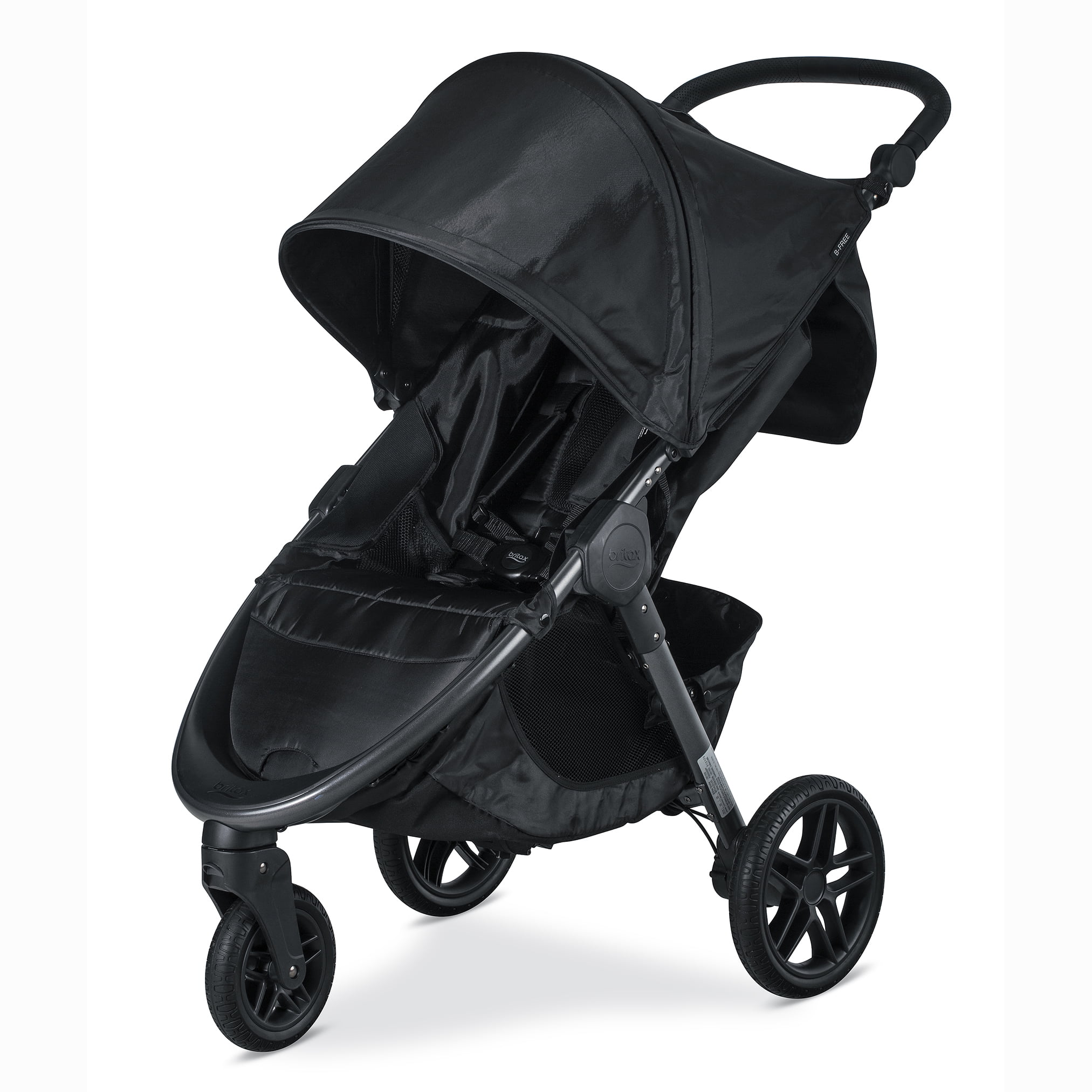Britax B-Free Standard Stroller, Cool Flow Grey - Image 4