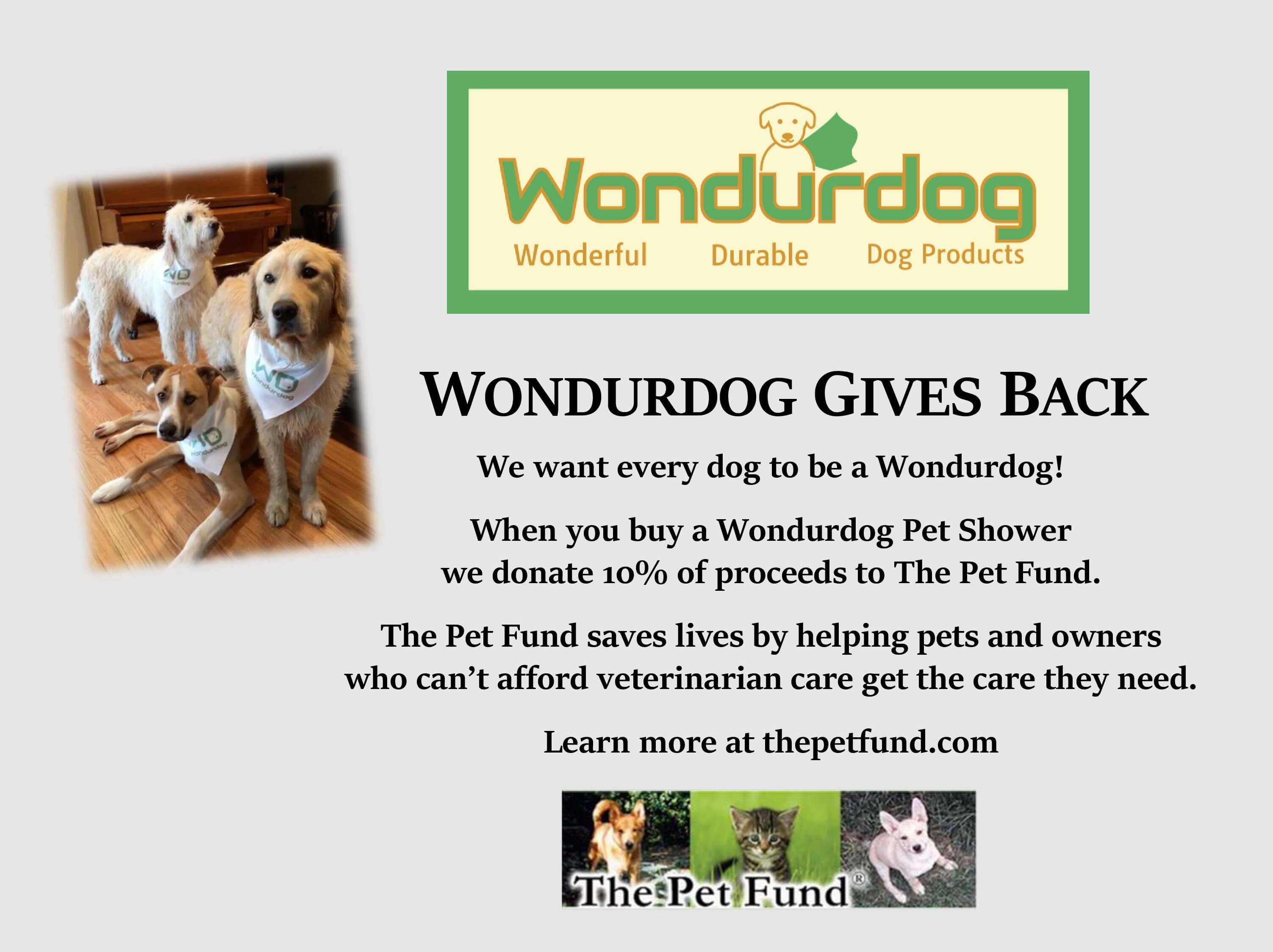 Wondurdog Indoor / Outdoor Dog Wash Kit for Sink Faucets and Garden Hose - Image 3